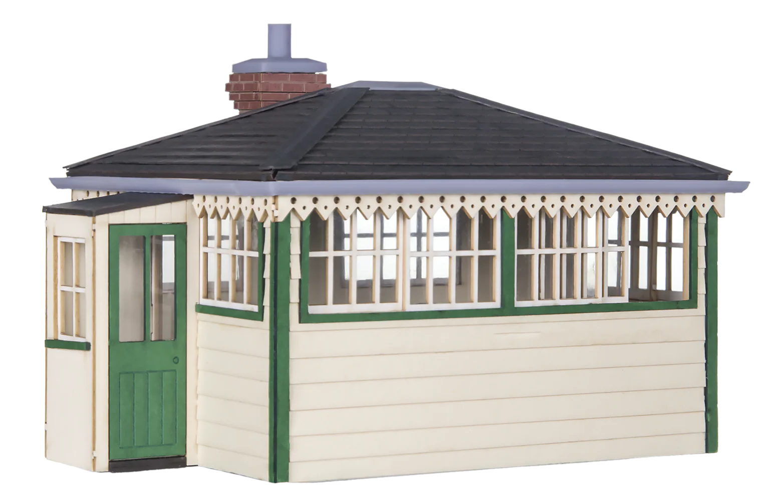 7B-004-002 Kitmaster Genesis London & South Western Railway Type 1 Signal Box Ground Level Model Kit