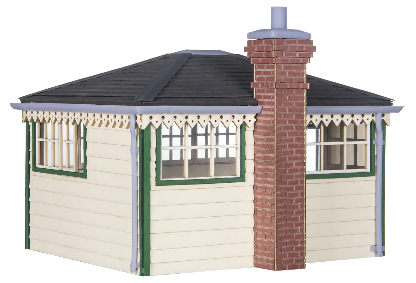 7B-004-002 Kitmaster Genesis London & South Western Railway Type 1 Signal Box Ground Level Model Kit - Image 2