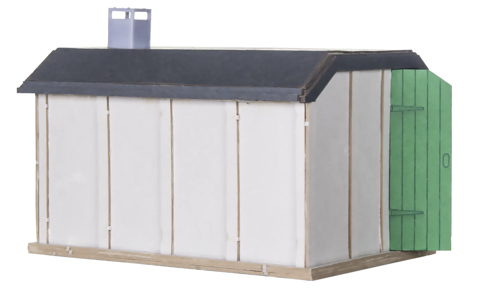 7B-004-003 Kitmaster Genesis Southern Railway Pre-Fab 'Plate Layers' Hut Model Kit - Image 2