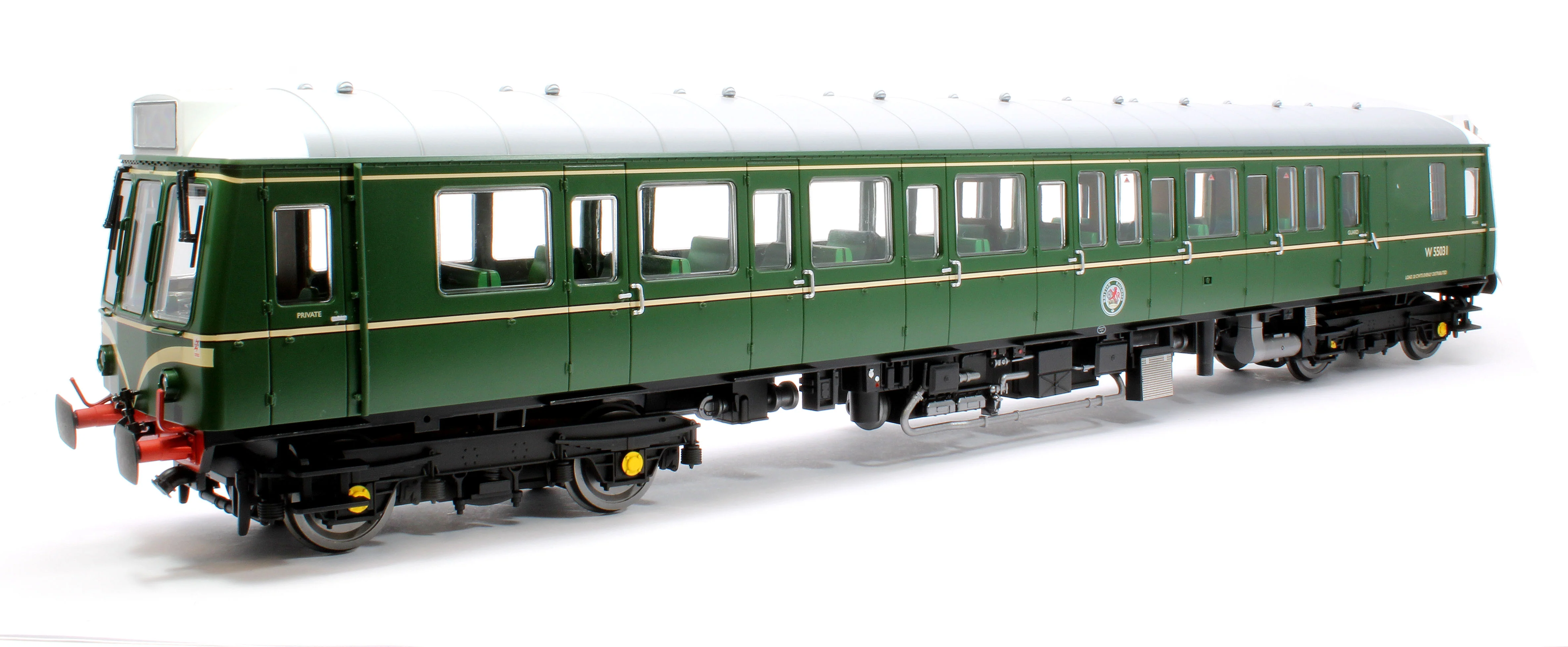 7D-009-006 Class 121 55031 BR Green Speed Whiskers Single Car DMU