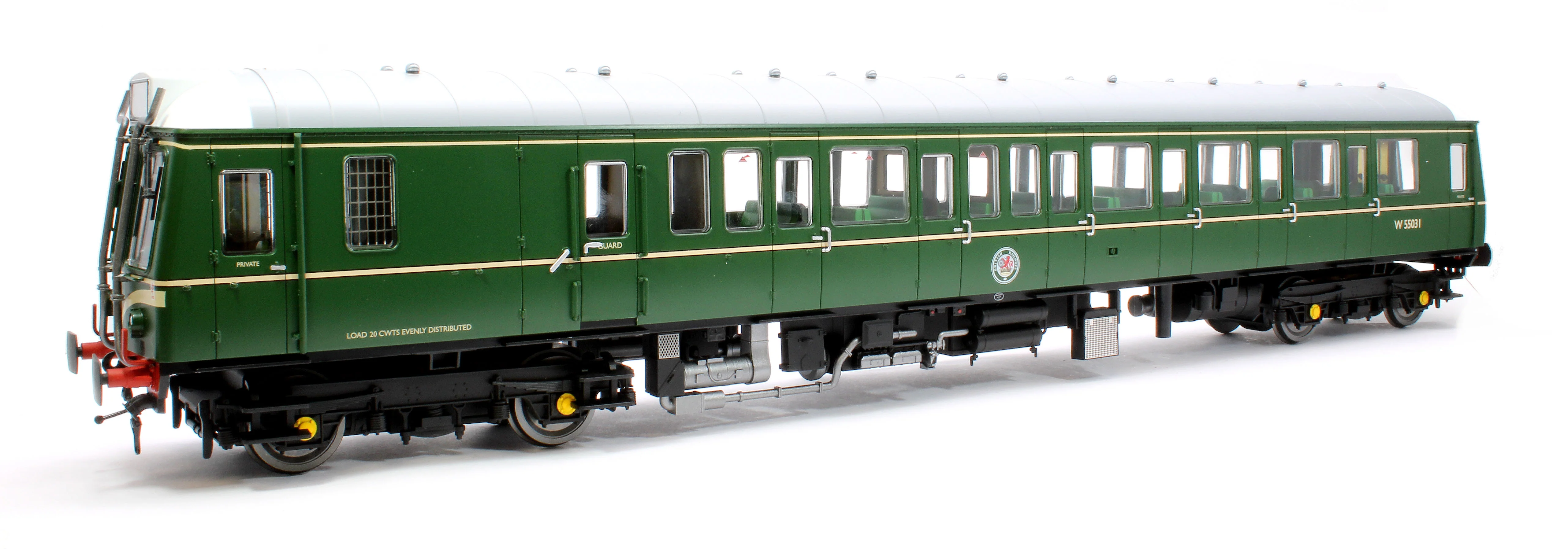 7D-009-006 Class 121 55031 BR Green Speed Whiskers Single Car DMU - Image 3