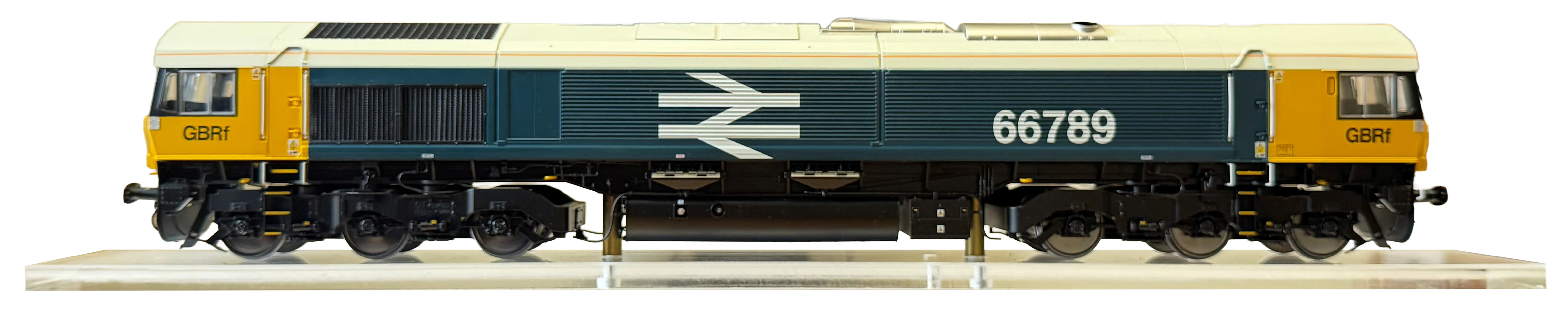 7D-066-005 Class 66 789 GBRF 'British Rail 1948-1997' BR Blue Large Logo Diesel Locomotive