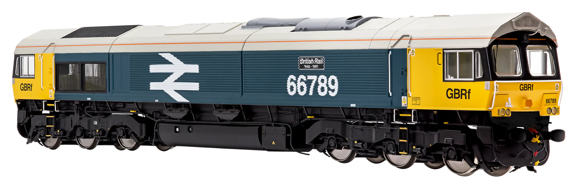 7D-066-005 Class 66 789 GBRF 'British Rail 1948-1997' BR Blue Large Logo Diesel Locomotive - Image 2