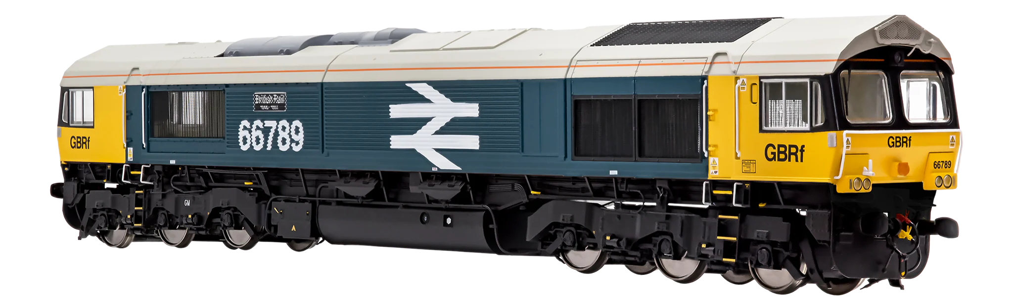 7D-066-005 Class 66 789 GBRF 'British Rail 1948-1997' BR Blue Large Logo Diesel Locomotive - Image 4