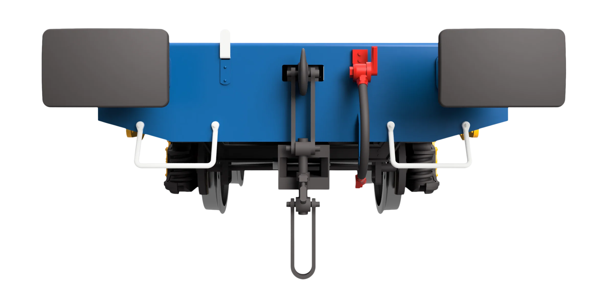7F-042-040U KFA Tiphook Black VNH-1 Bogies Blue Body Unnumbered - Image 3