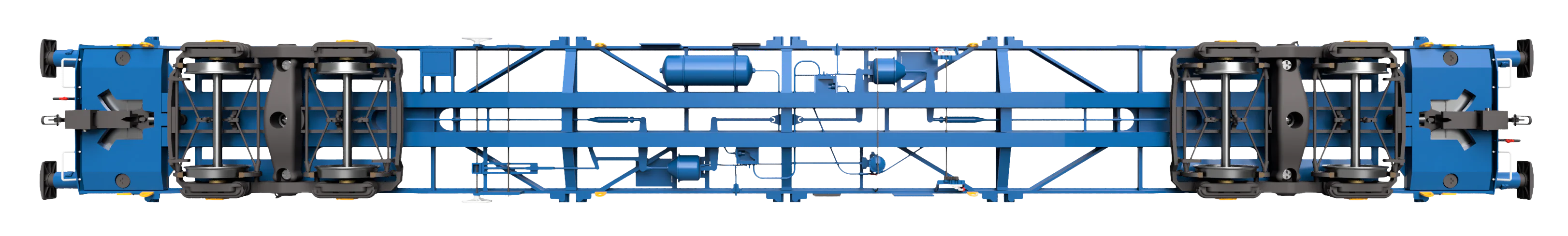 7F-042-040U KFA Tiphook Black VNH-1 Bogies Blue Body Unnumbered - Image 6