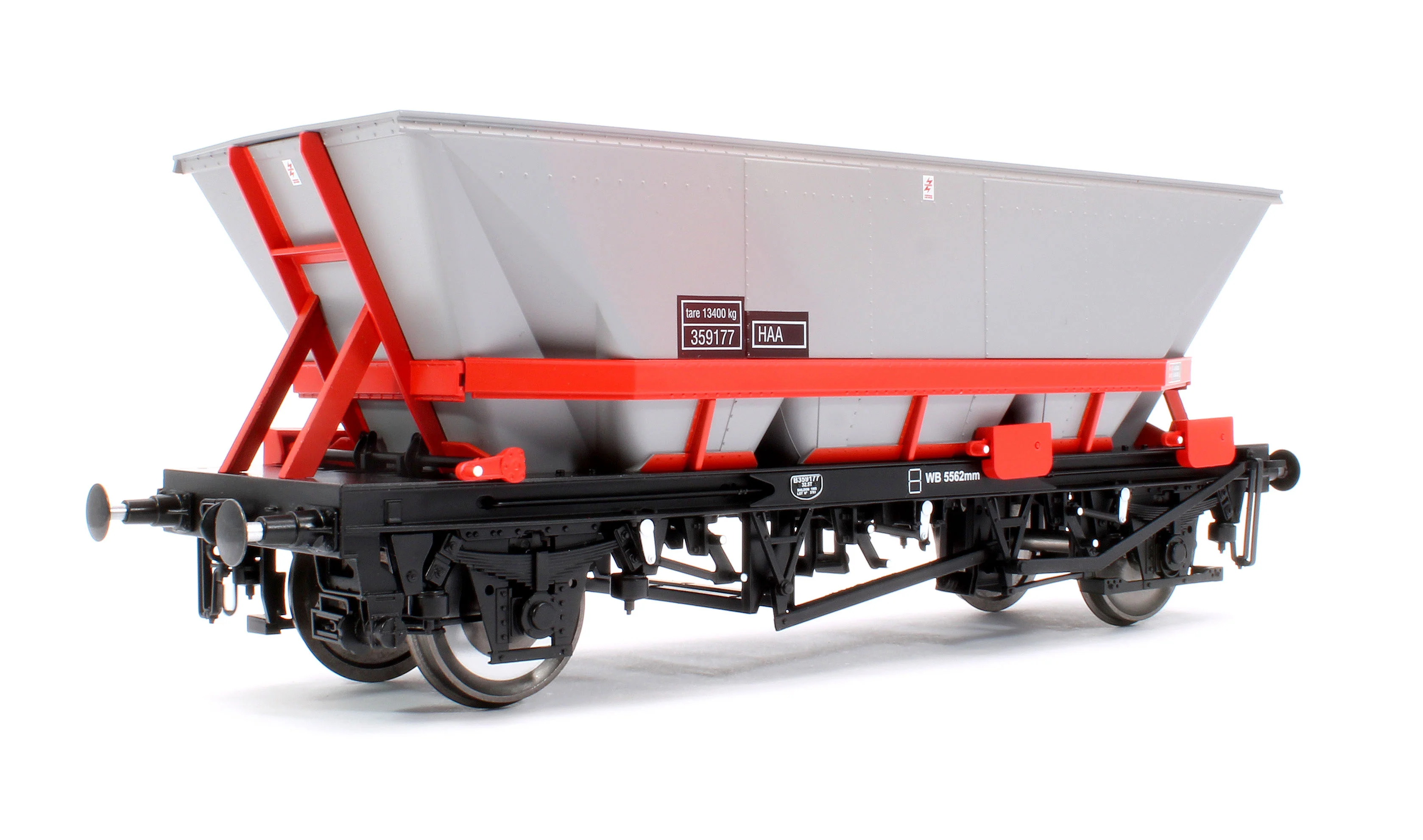 7F-048-014 MGR HAA Coal Wagon (Red Cradle) #359177 - Image 3