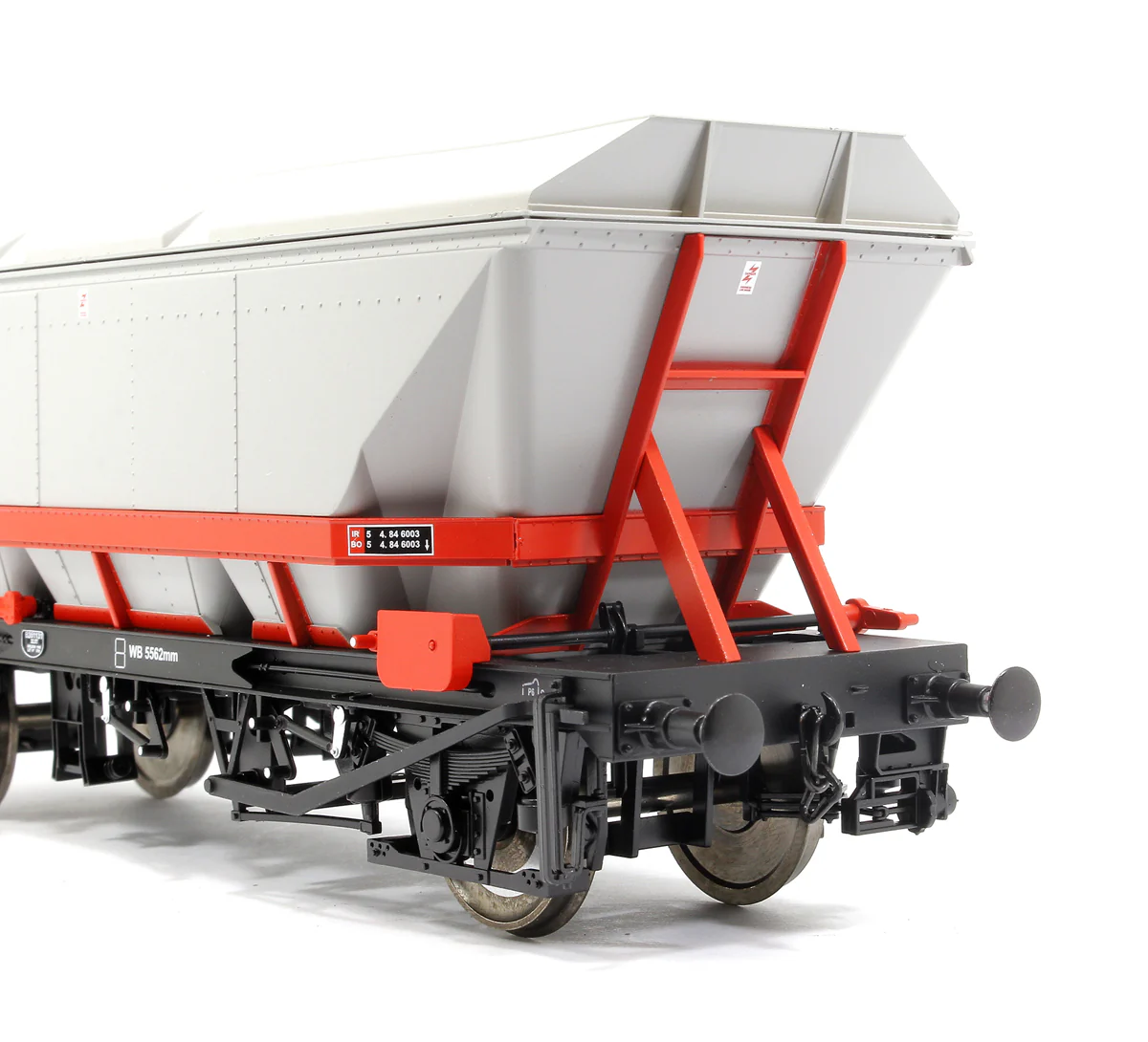 7F-048-100 MGR HAA Coal Wagon (Red Cradle) with Top Skip #351131 - Image 5