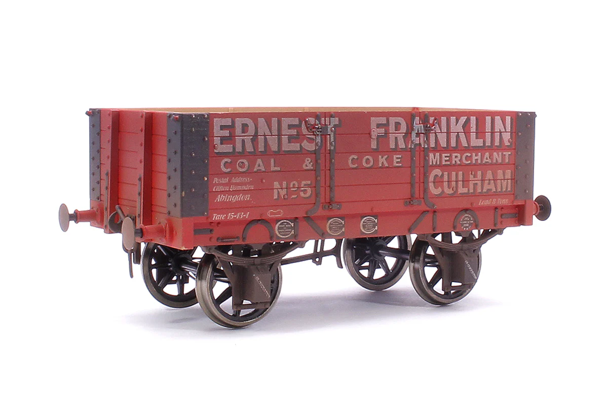 7F-052-007W 5 Plank 9 Ft Ernest Franklin 5 O Gauge - Weathered - Image 3