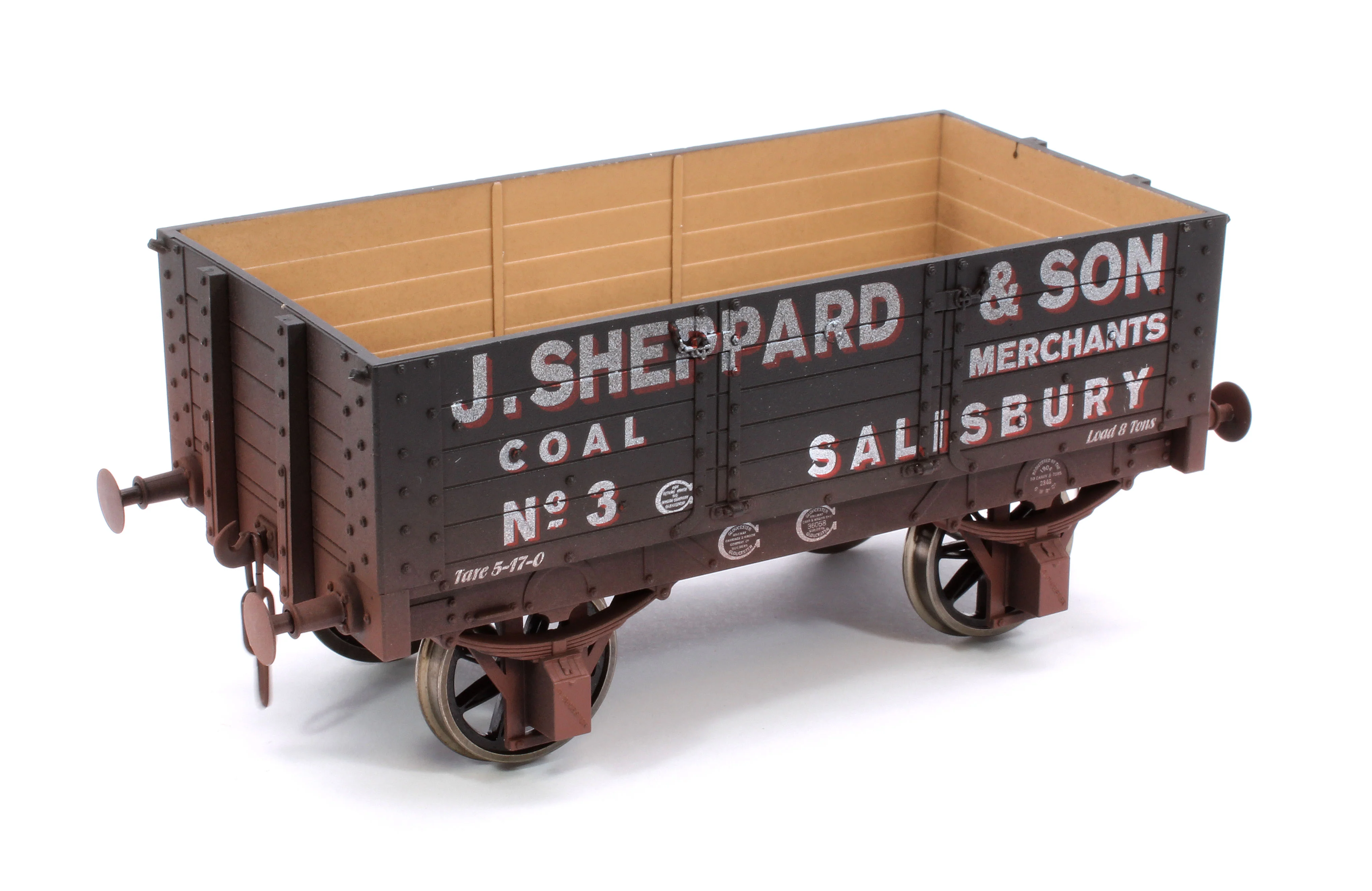 7F-052-010W 5 Plank 9 Ft J Sheppard No3 - Weathered - Image 4