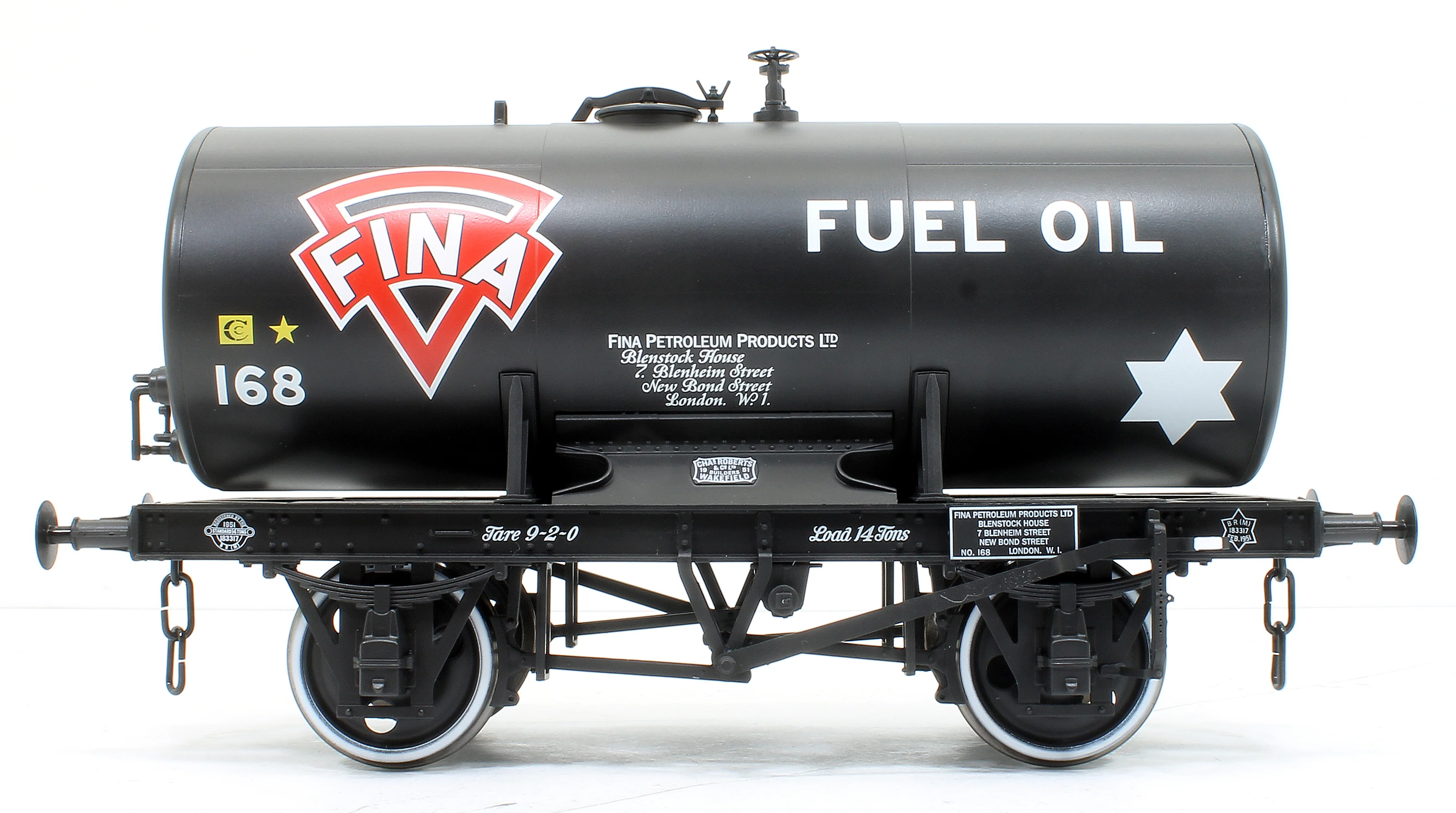 7F-063-002 14T Fina # 168 Class B Anchor Mounted Tank - Image 3