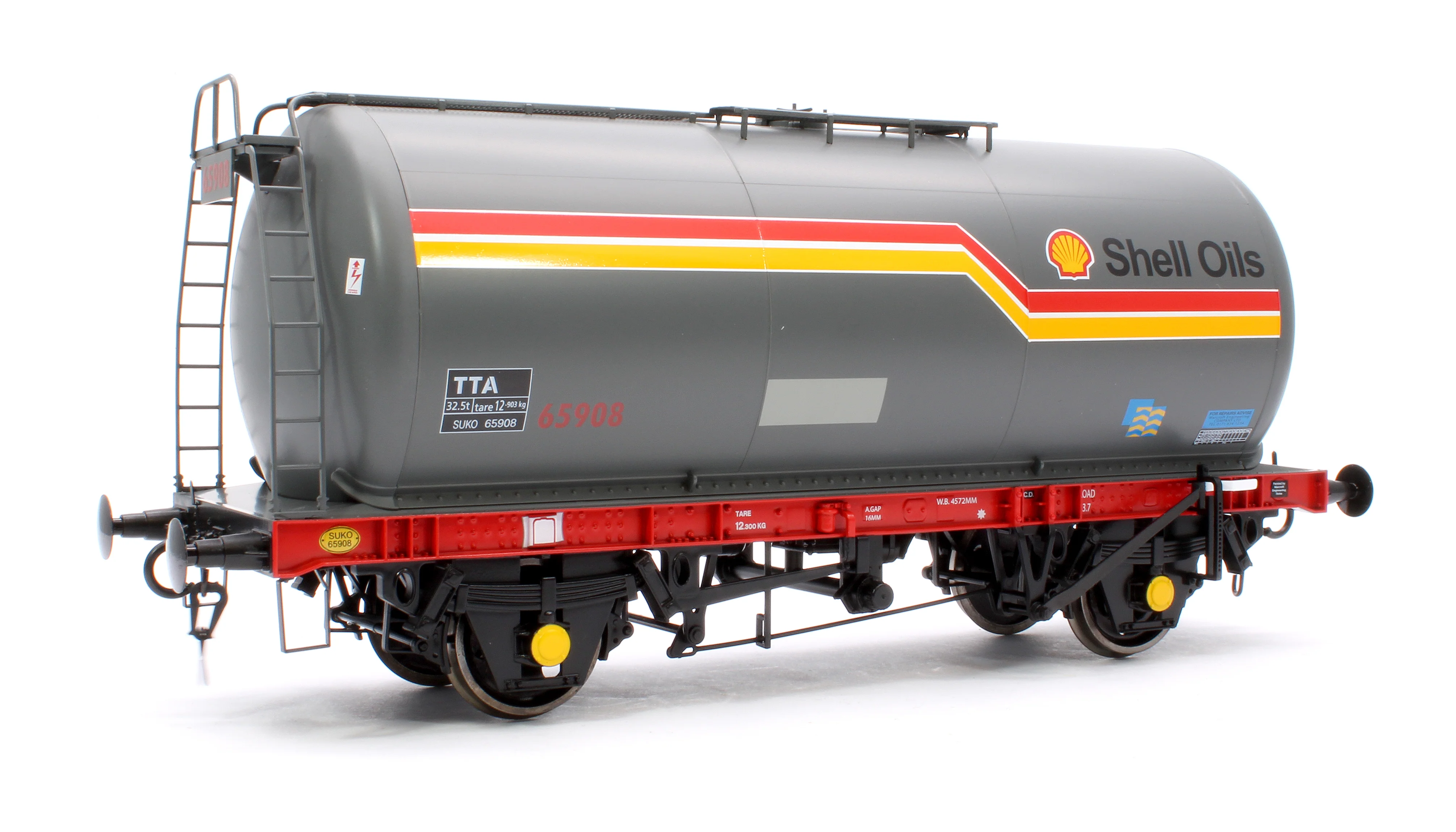 7F-064-005 TTA 45T Tanker Shell Oils Dark Grey/Stripe 65908