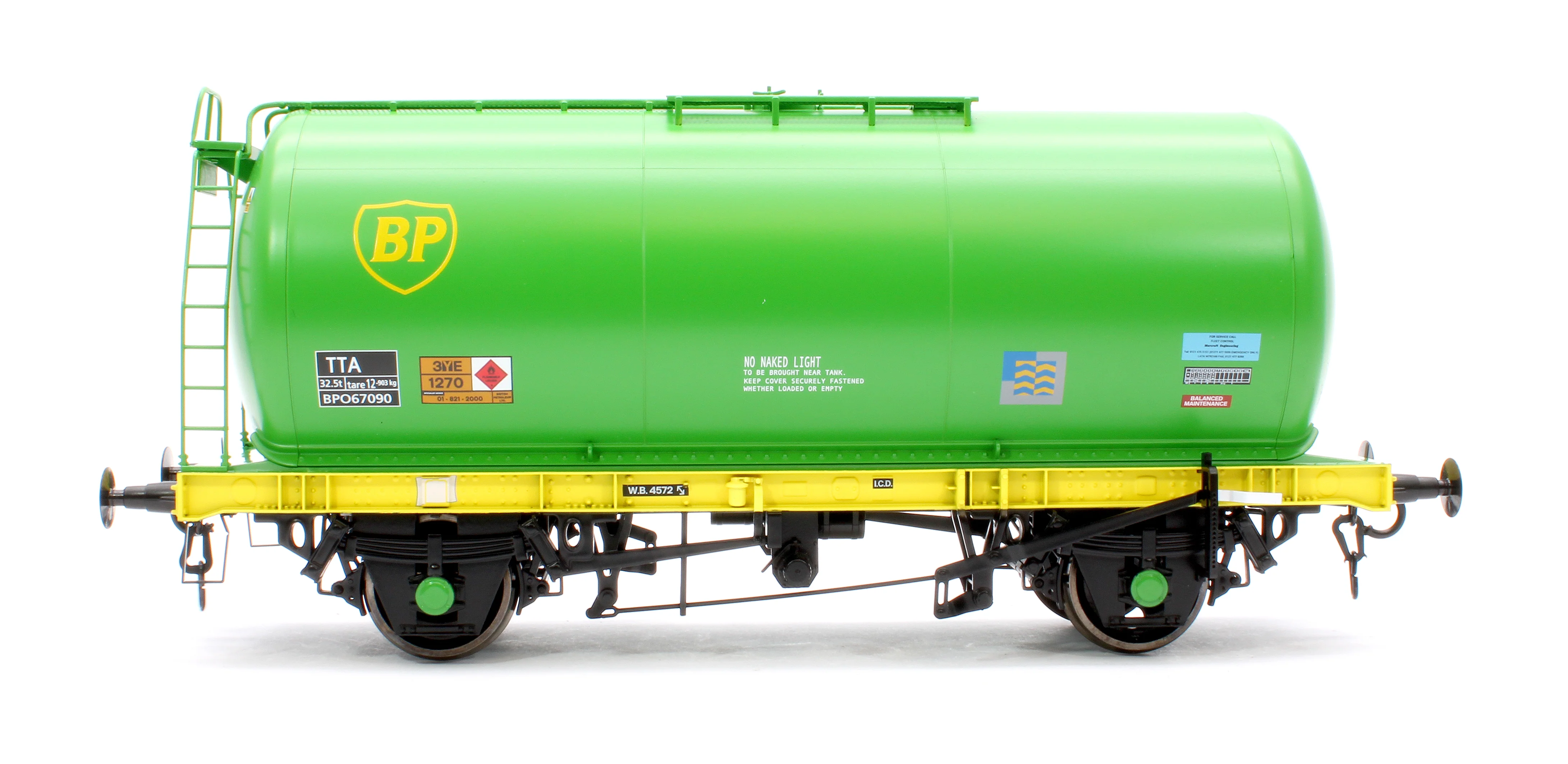 7F-064-007 TTA 45T Tanker BP Green BPO67090 - Image 2