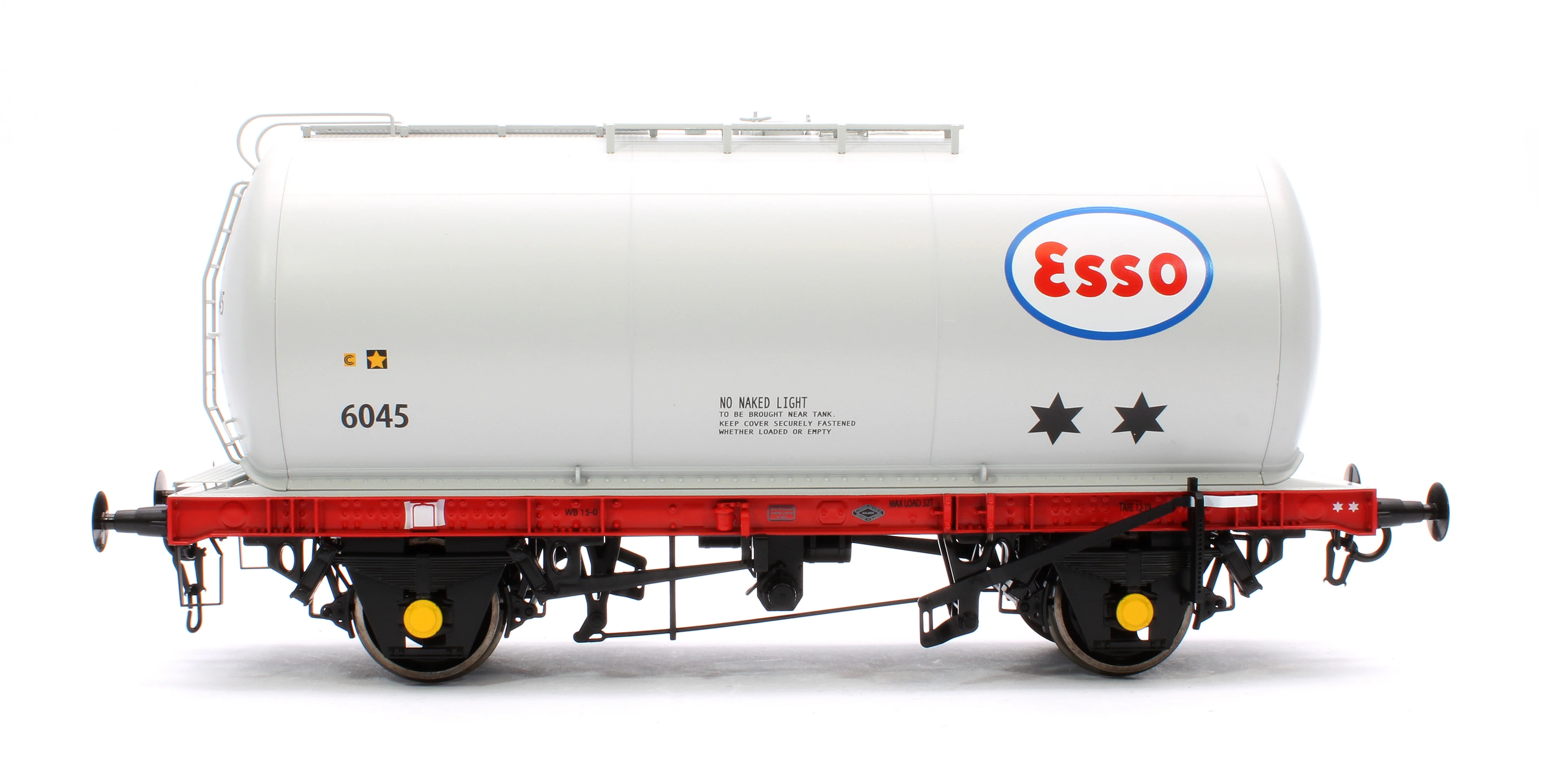 7F-064-009 TTA 45T Tanker Esso Grey/Red Chassis 6045 - Image 2