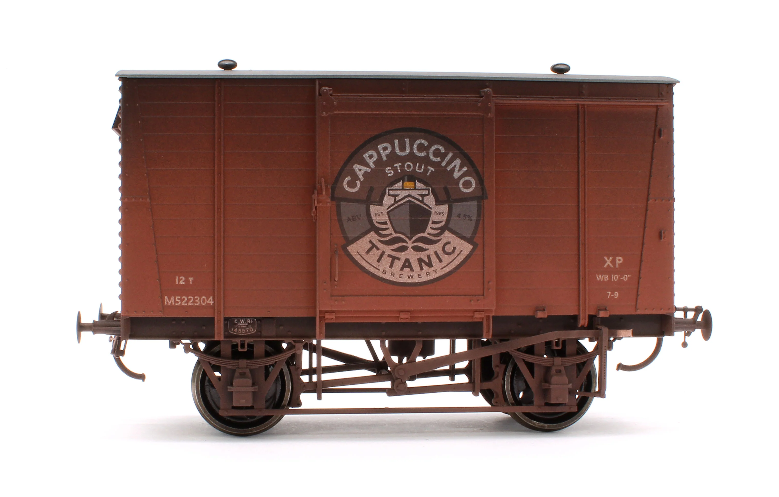 7F-065-004W LMS 12T Van Titanic Brewery Cappuccino Stout No.M522304 - Weathered - Image 2