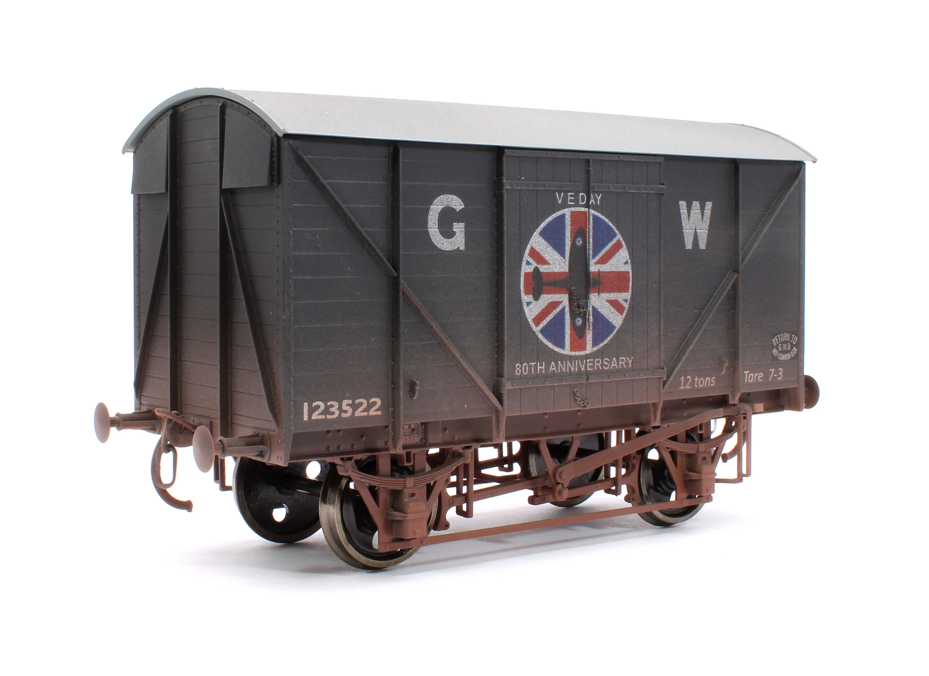 7F-066-012W GW Standard VE Day 80th Anniversary Airforce No.123522 - Weathered - Image 3