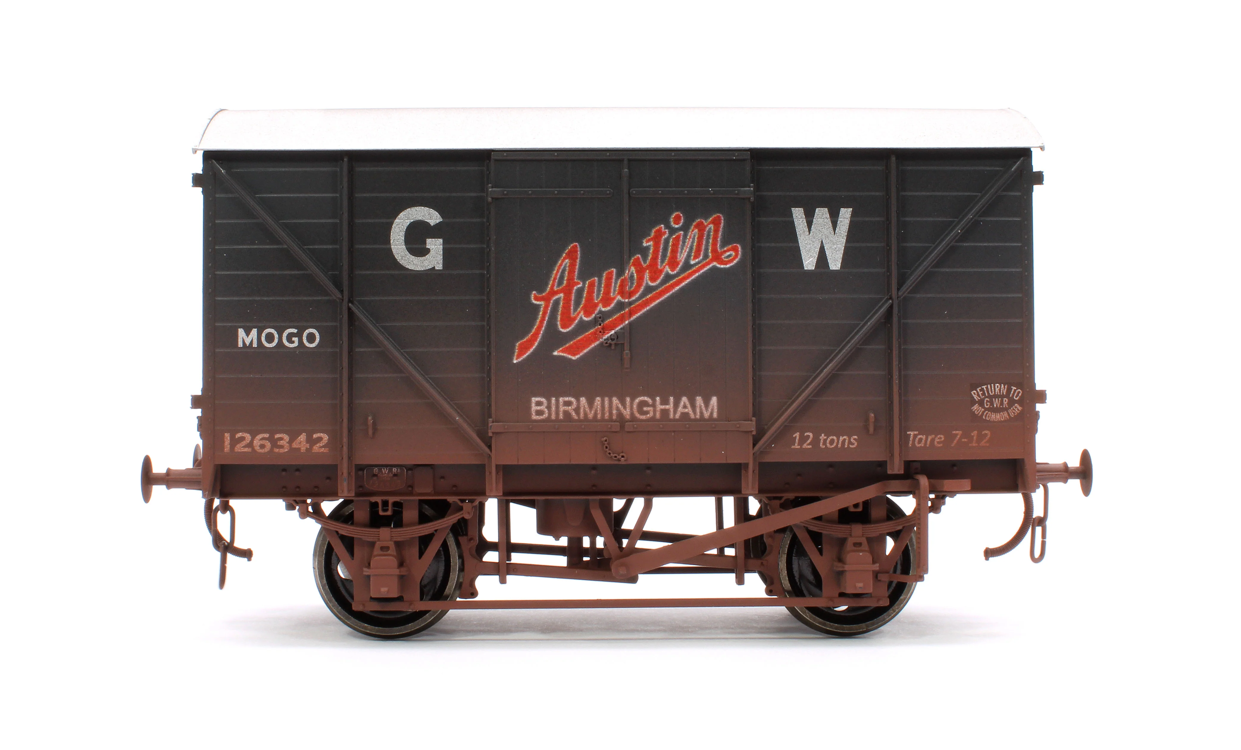 7F-068-006 Great Western MOGO AUSTIN 126342 - Weathered - Image 2