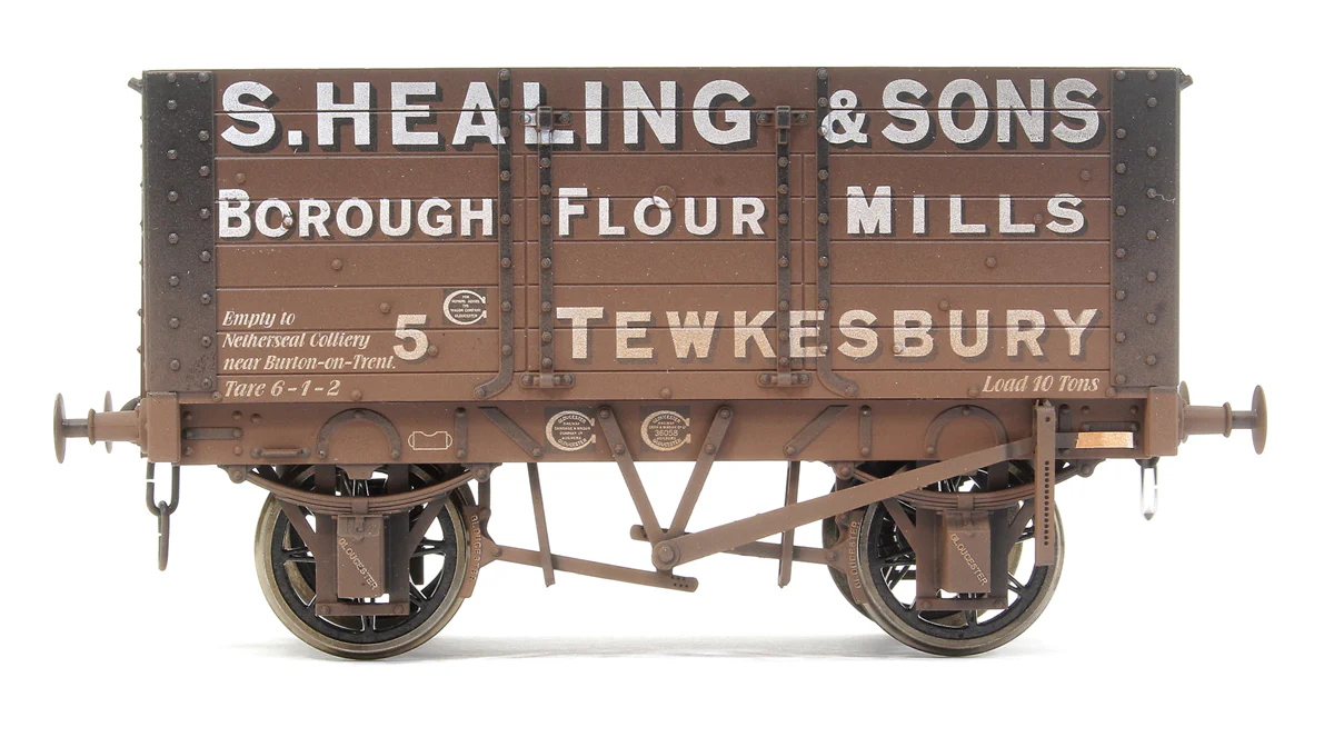 7F-072-007W 7 Plank 9' W/B 2 Door S Healing No 5 - Weathered - Image 2