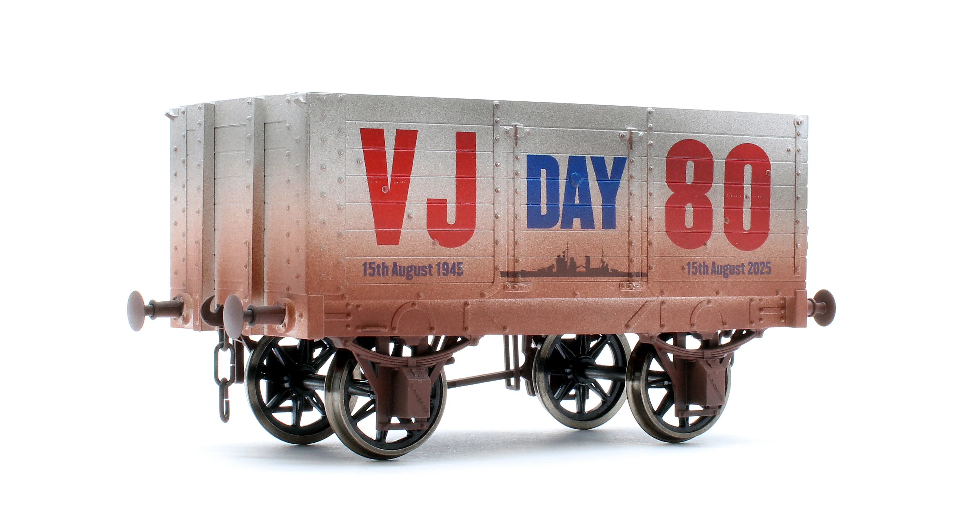 7F-073-023W 7 Plank 9' W/B VJ Day Navy 80th Anniversary - Weathered - Image 2