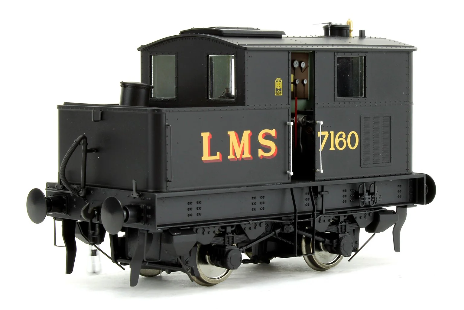 7S-005-004D 0F Sentinel 4wVB No.7160 in LMS Livery - DCC Fitted