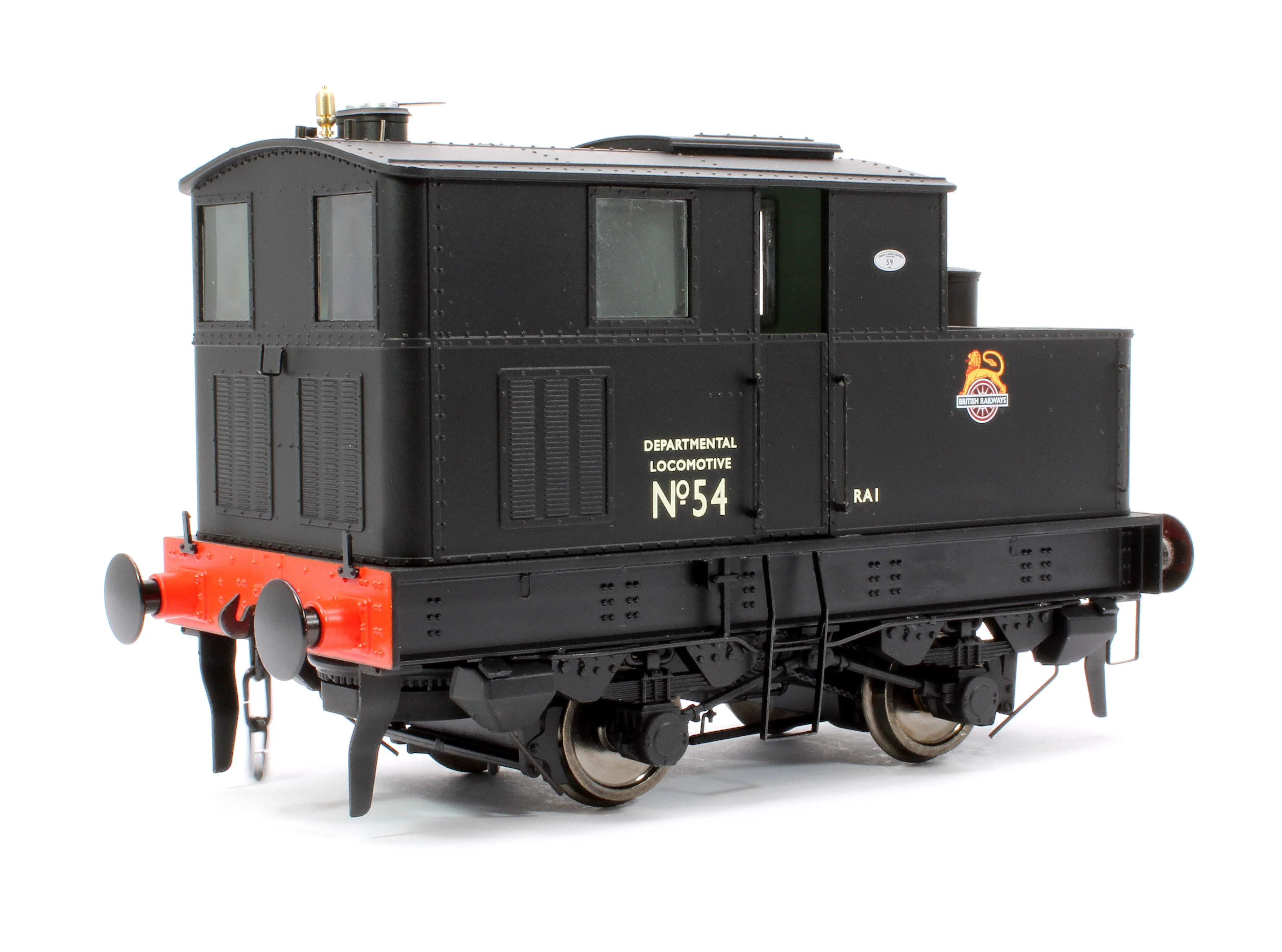7S-005-010 Sentinel BR Early Crest Departmental No 54 Steam Locomotive - Image 3