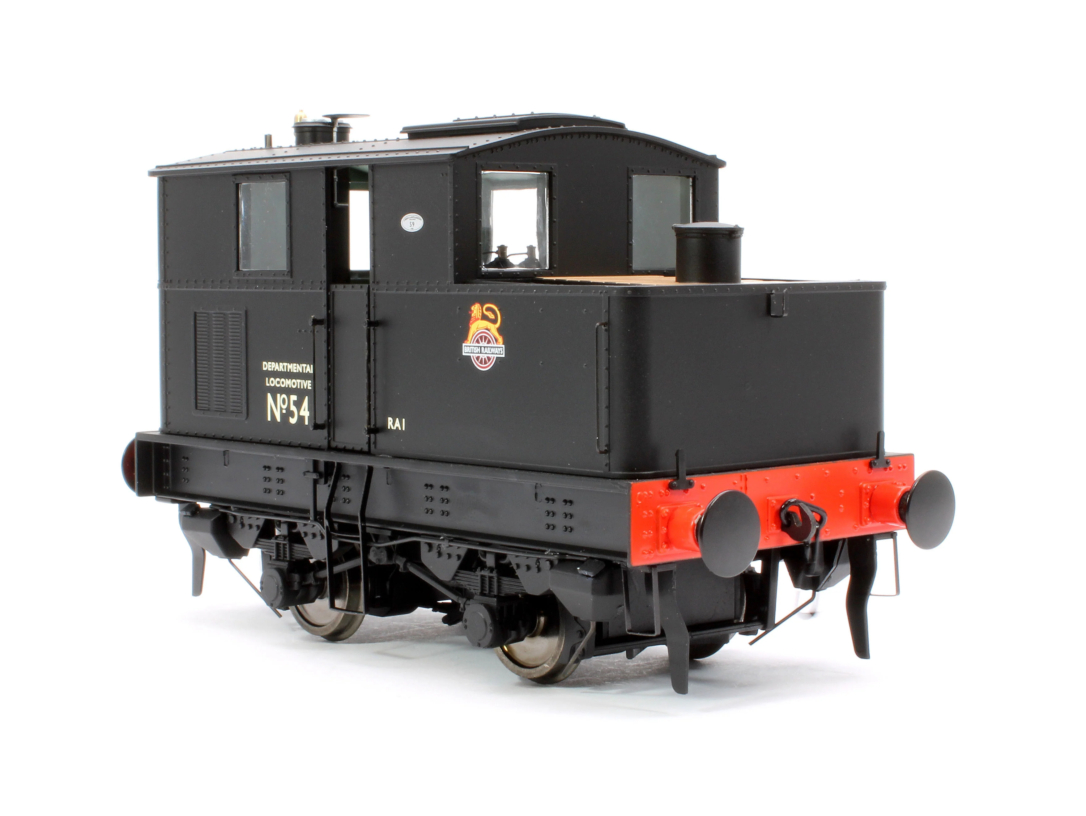 7S-005-010 Sentinel BR Early Crest Departmental No 54 Steam Locomotive - Image 4