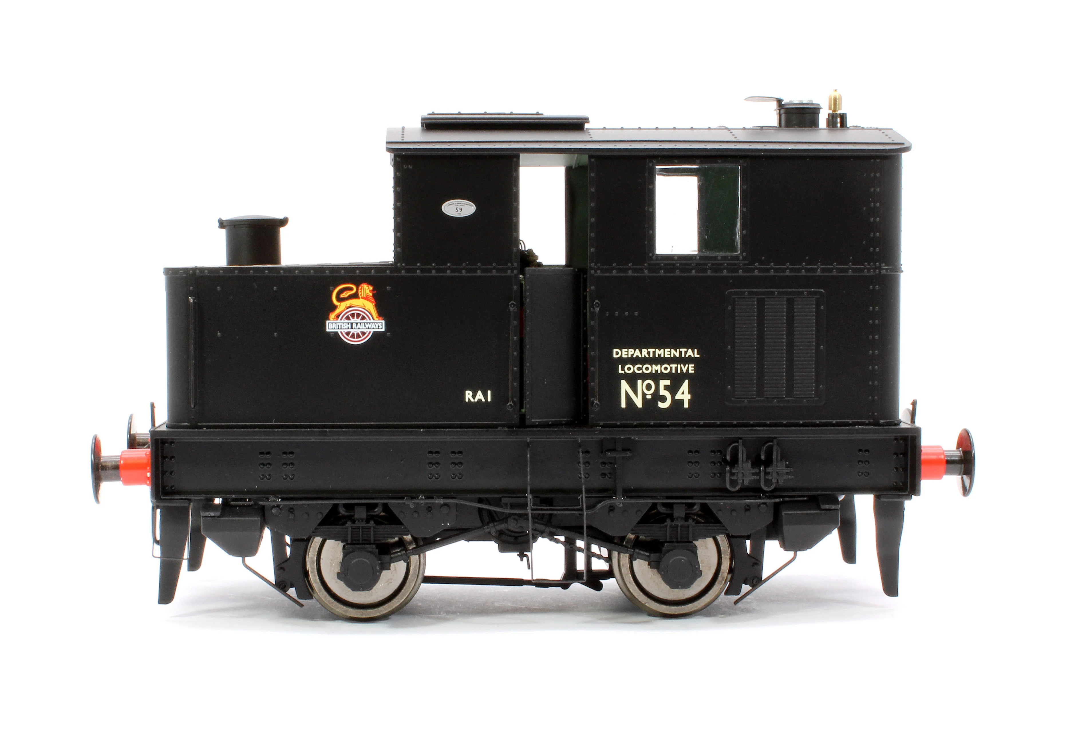 7S-005-010 Sentinel BR Early Crest Departmental No 54 Steam Locomotive - Image 5