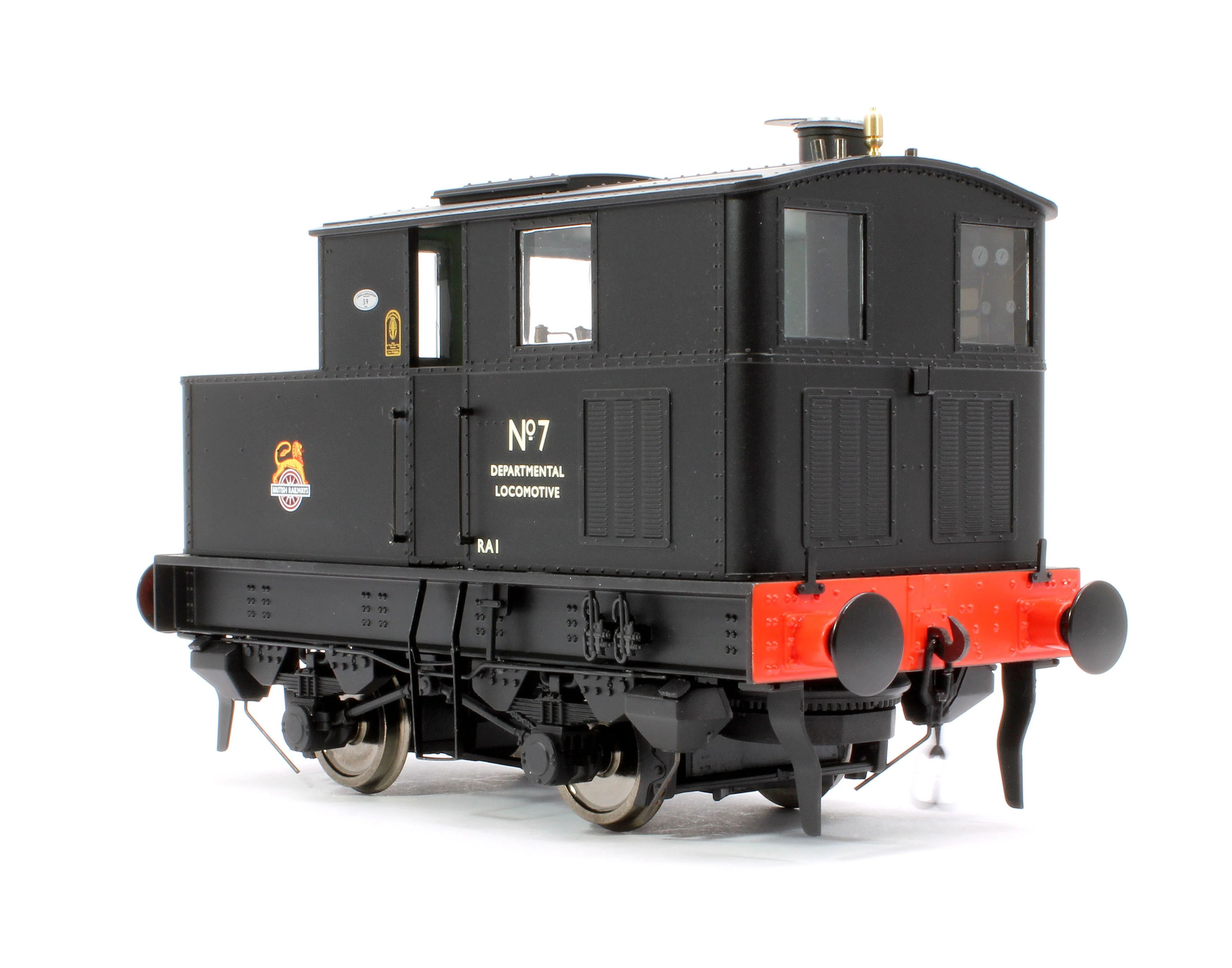 7S-005-012 Sentinel Y1/Y3 BR Early Crest Departmental No 7 Steam Locomotive - Image 2