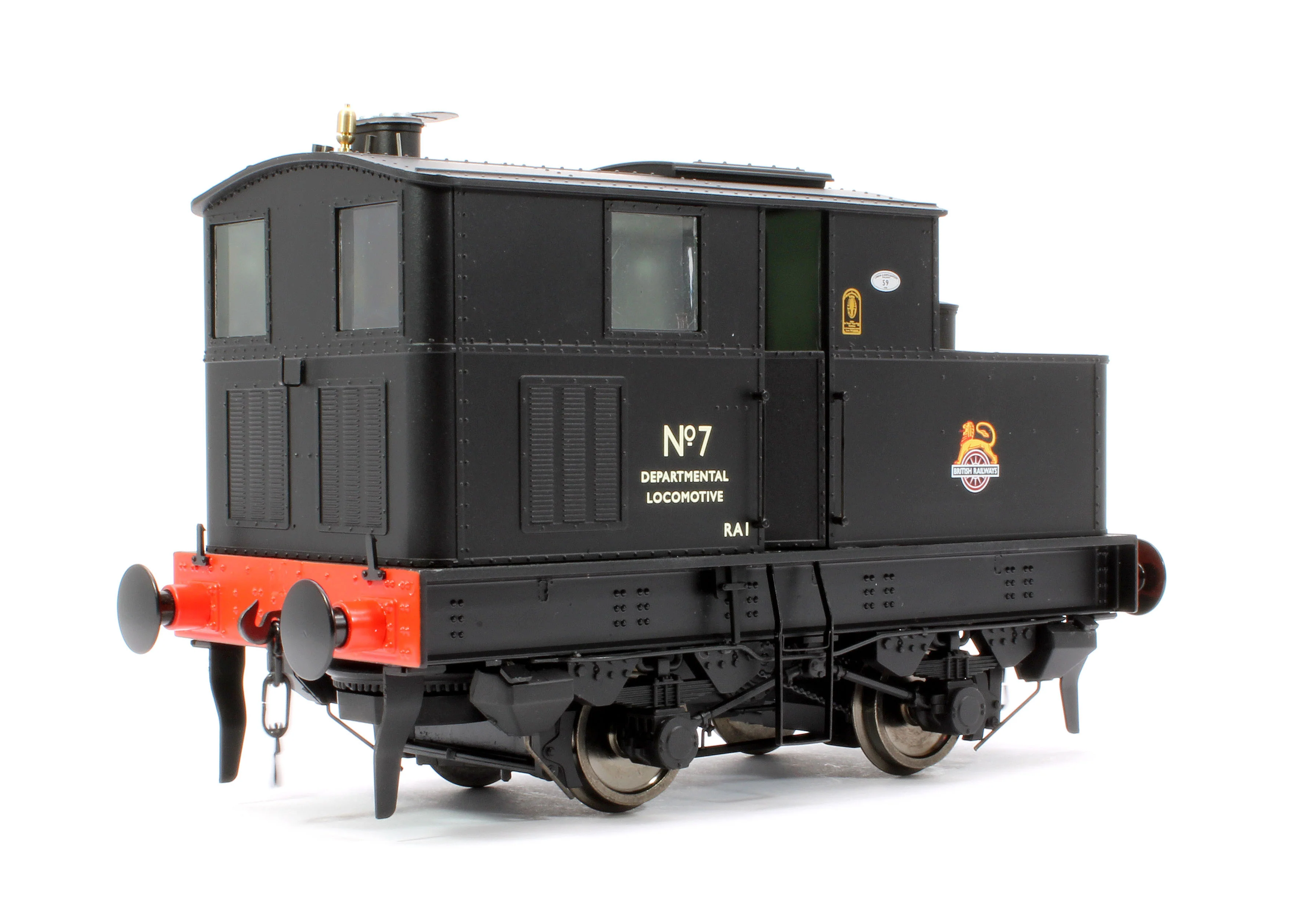 7S-005-012 Sentinel Y1/Y3 BR Early Crest Departmental No 7 Steam Locomotive - Image 3