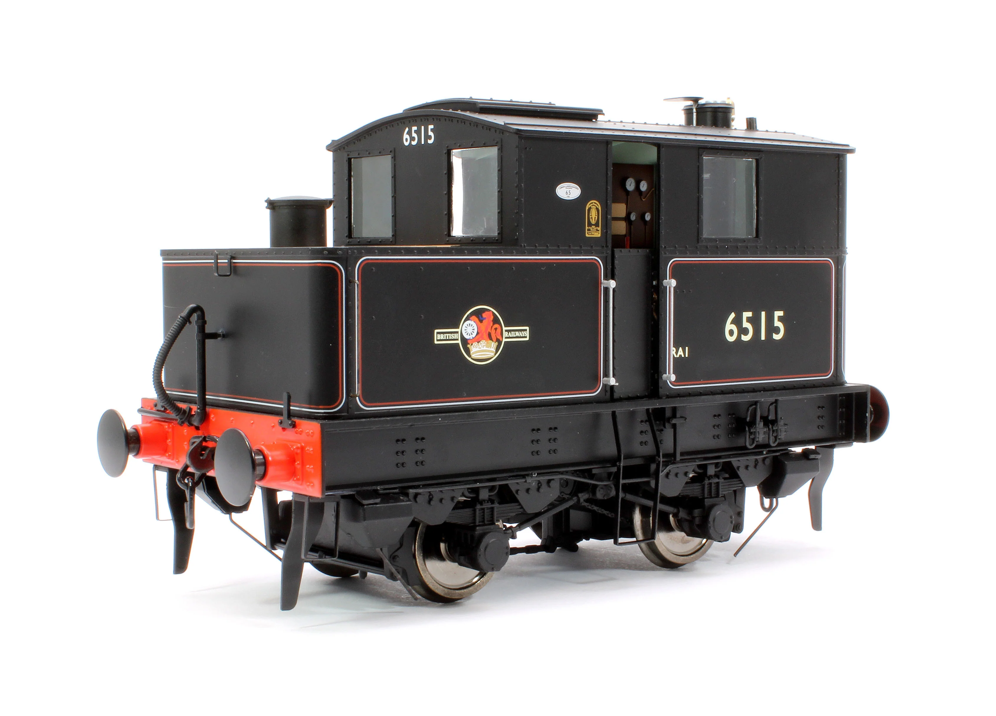 7S-005-013D Sentinel Y1/Y3 BR Lined Late Crest 6515 Steam Locomotive - DCC Fitted