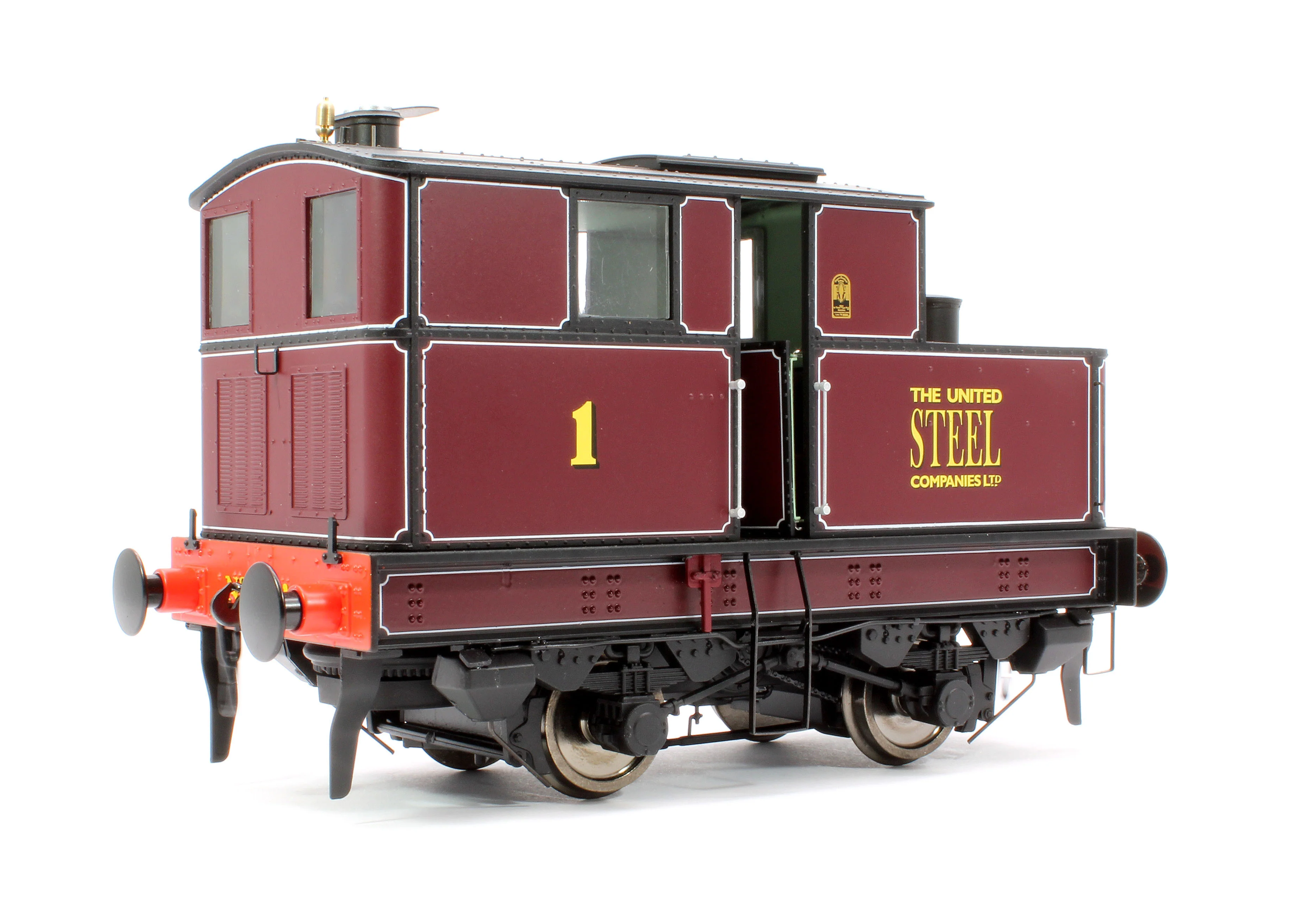 7S-005-014D Sentinel Y1/Y3 United Steel No 1 Steam Locomotive - DCC Fitted - Image 3