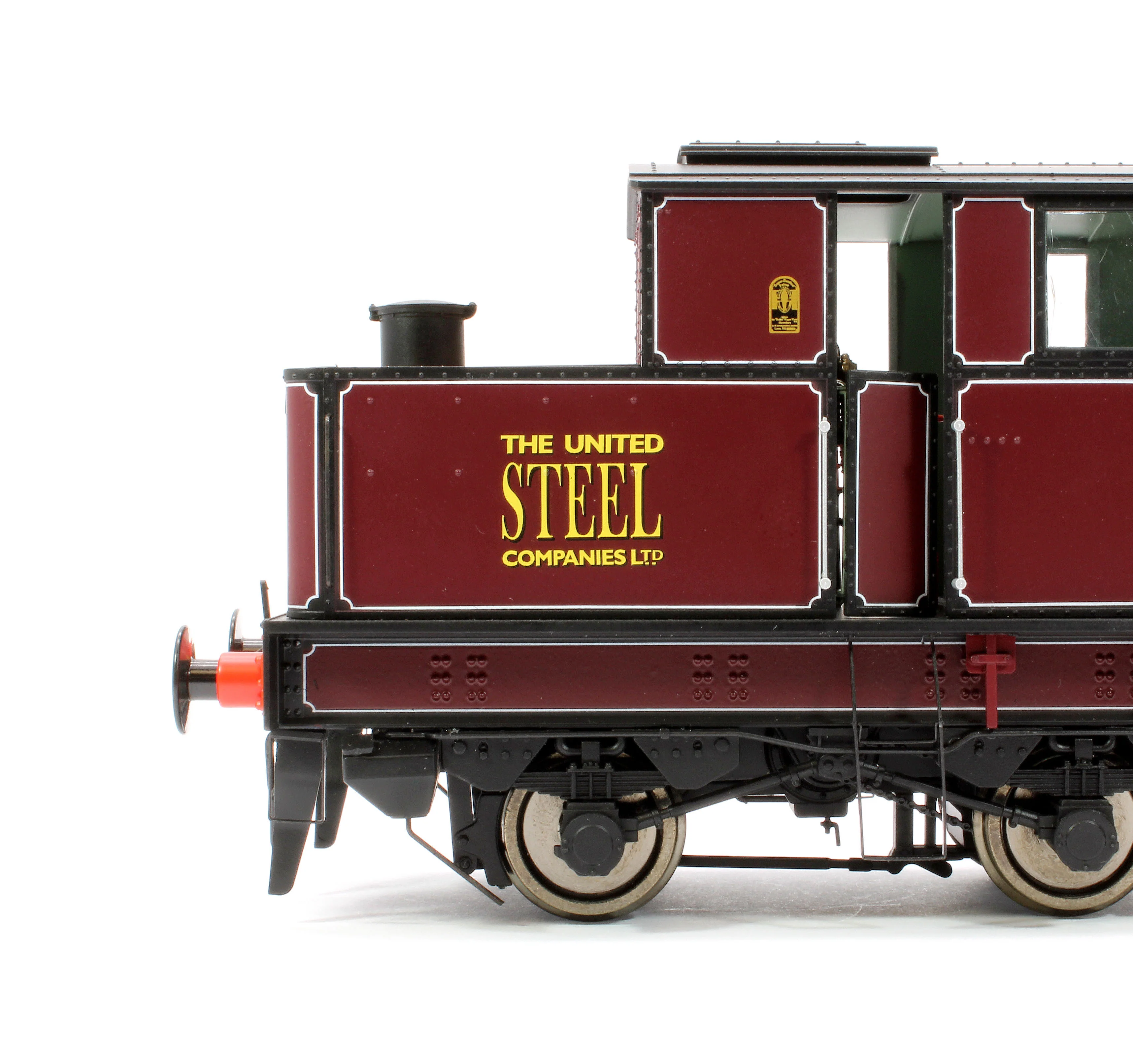 7S-005-014S Sentinel Y1/Y3 United Steel No 1 Steam Locomotive - DCC Sound - Image 7