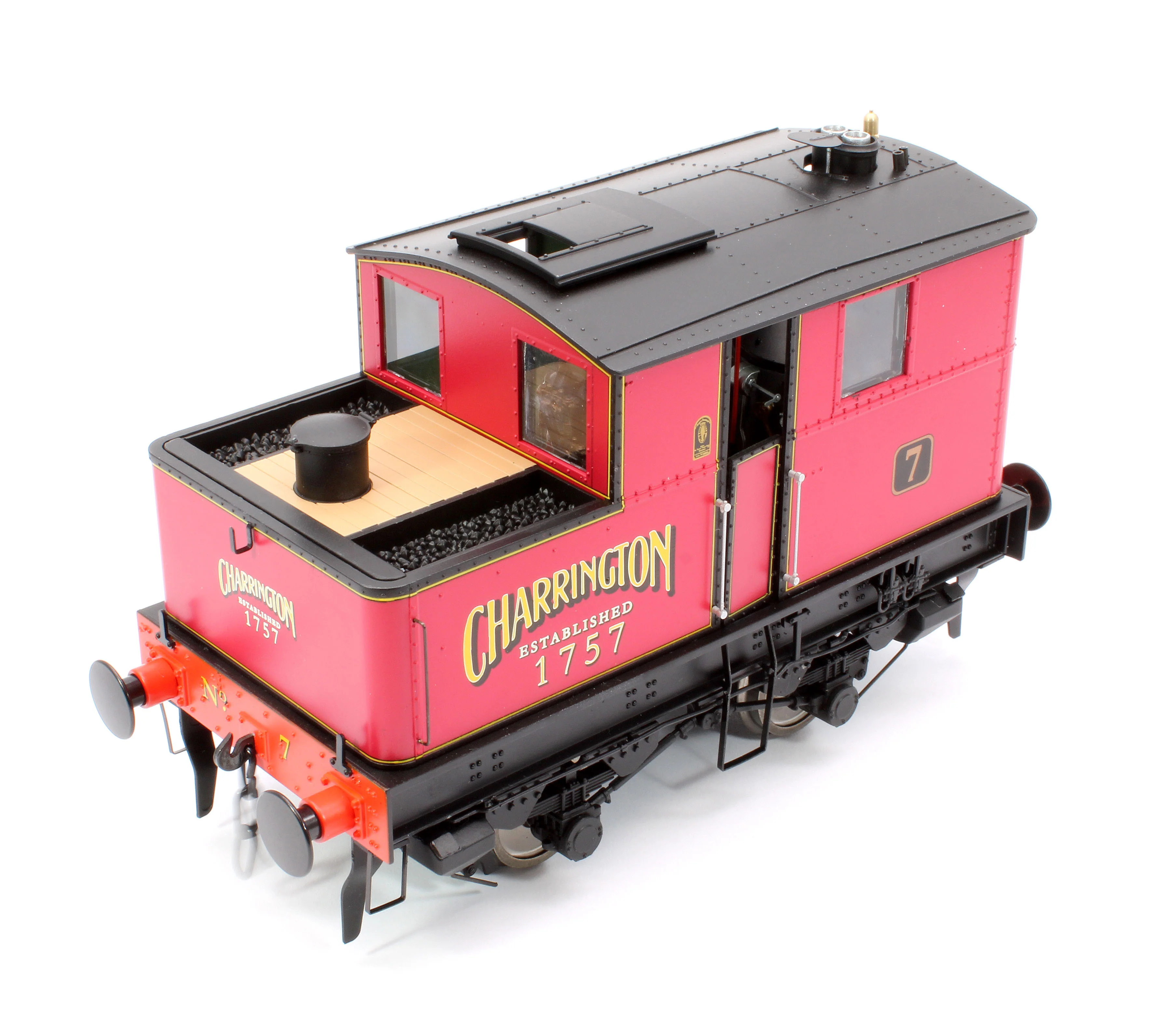 7S-005-015 Sentinel Y1/Y3 Charringtons Brewery No 7 Steam Locomotive - Image 8