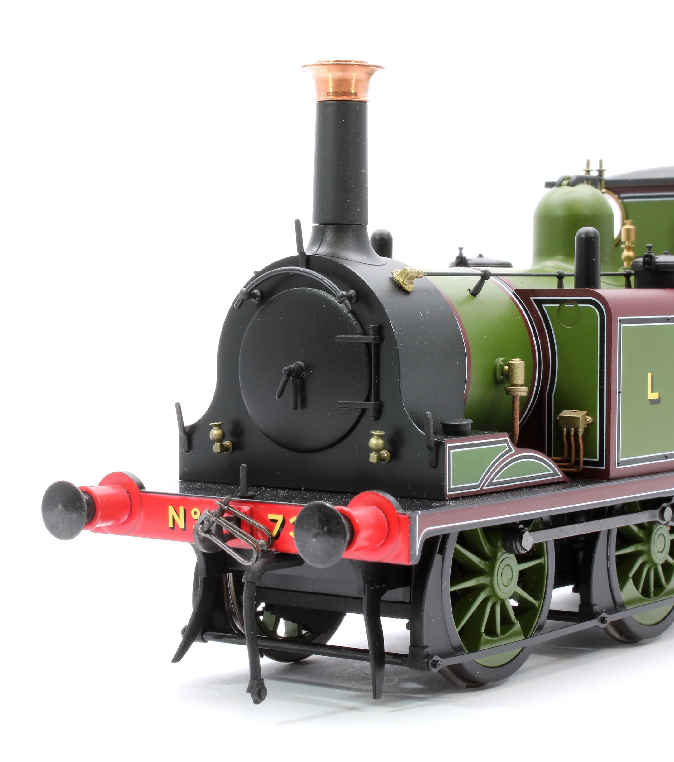 7S-010-014S Terrier A1 734 LSWR Green - Steam Tank Locomotive - DCC Sound - Image 6