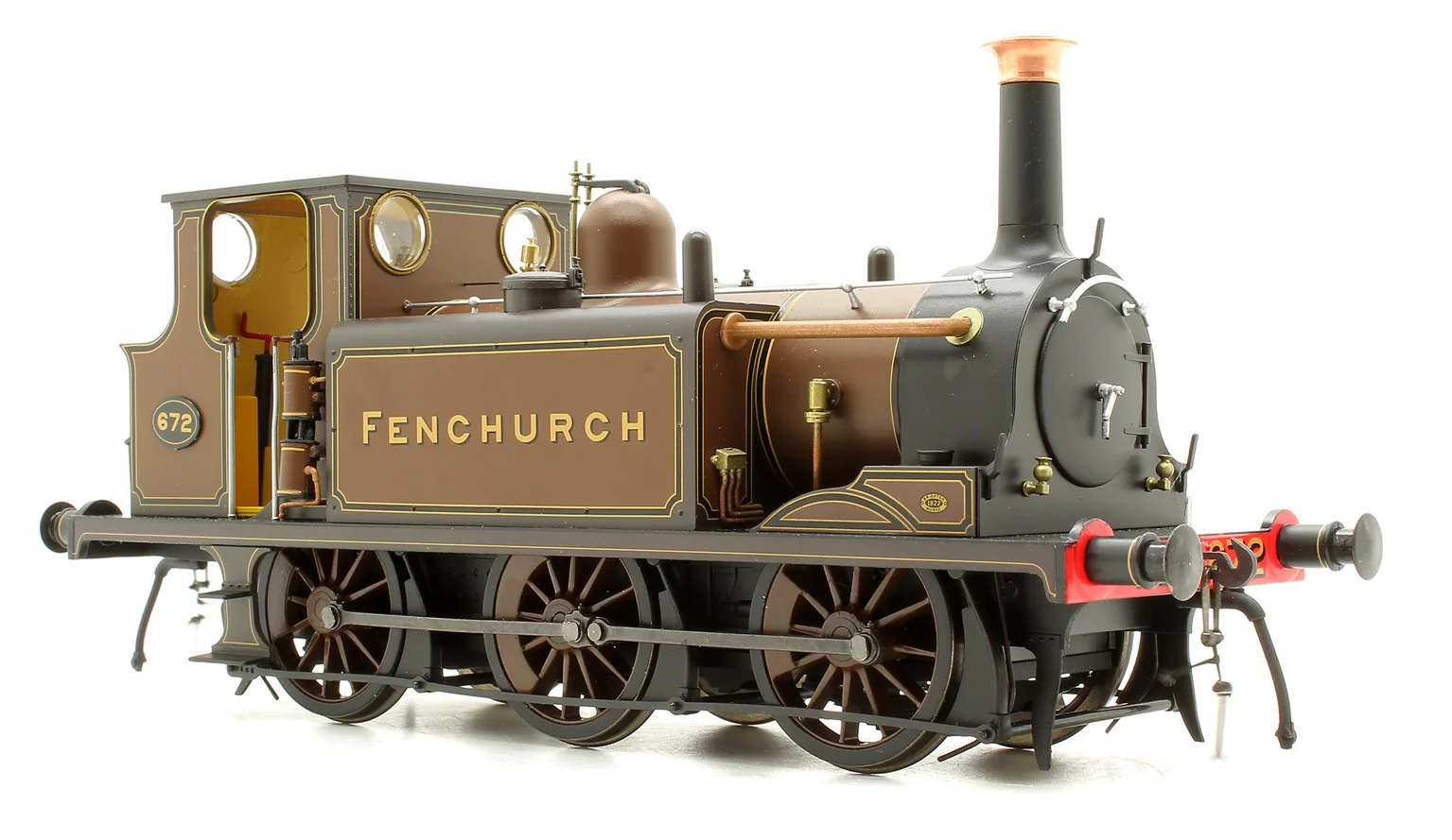 7S-010-016 Terrier A1 Fenchurch Marsh Brown - Steam Tank Locomotive - Image 2