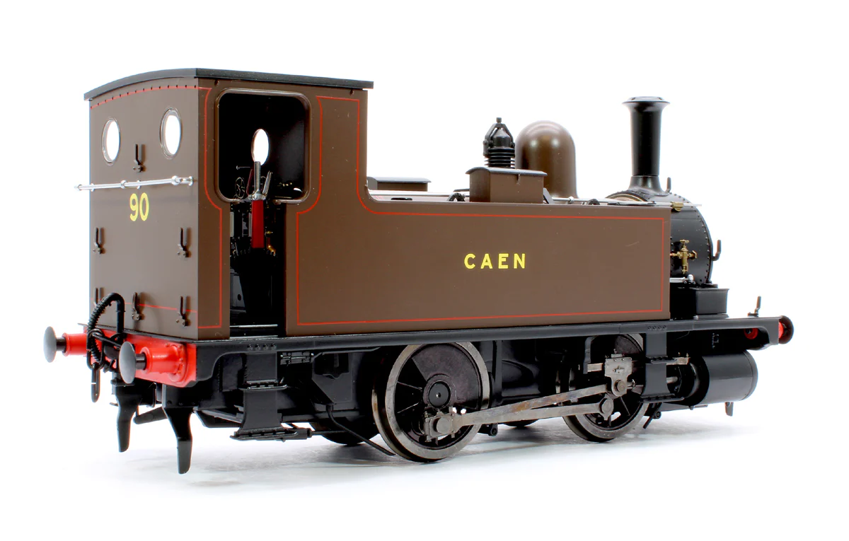 7S-018-002S L&SWR B4 0-4-0T Caen Brown 90 - Steam Tank Locomotive - Sound Fitted - Image 4