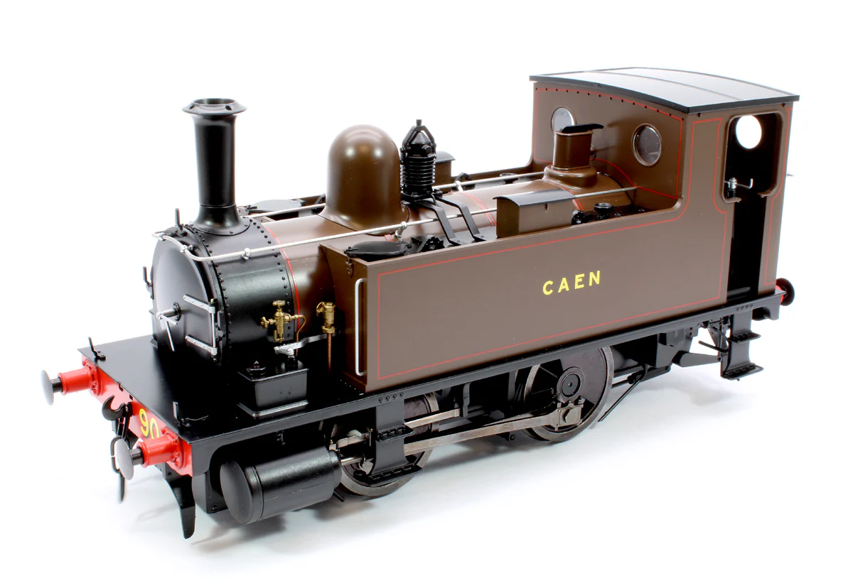 7S-018-002S L&SWR B4 0-4-0T Caen Brown 90 - Steam Tank Locomotive - Sound Fitted - Image 8
