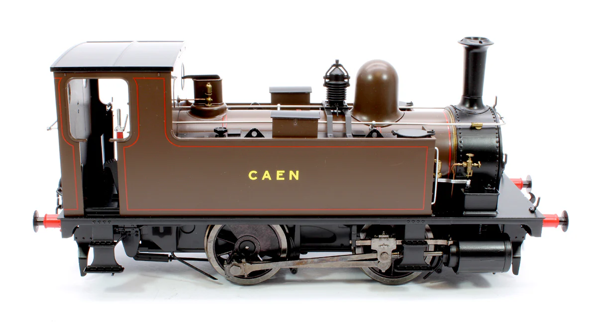 7S-018-002S L&SWR B4 0-4-0T Caen Brown 90 - Steam Tank Locomotive - Sound Fitted - Image 9