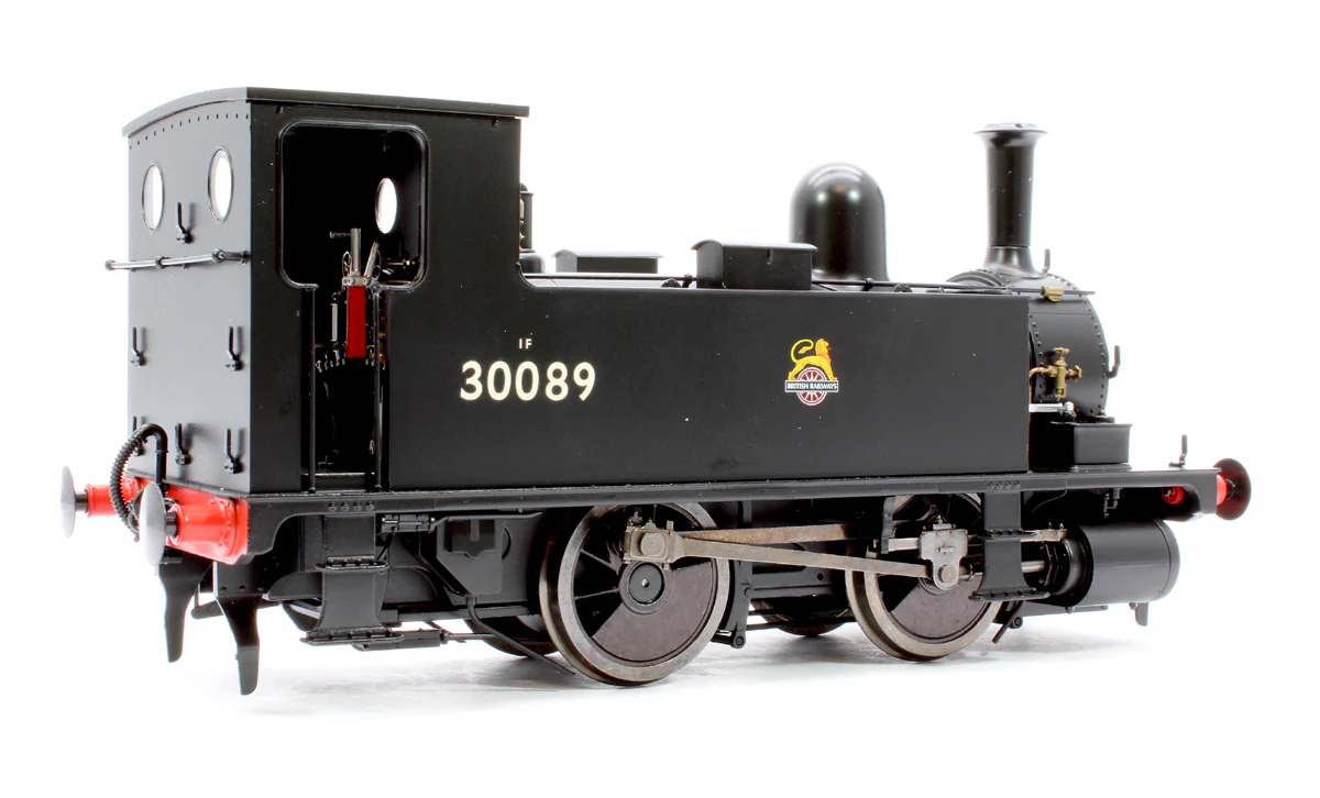 7S-018-004D B4 0-4-0T BR Early Crest 30089 - Steam Tank Locomotive - DCC Fitted - Image 3