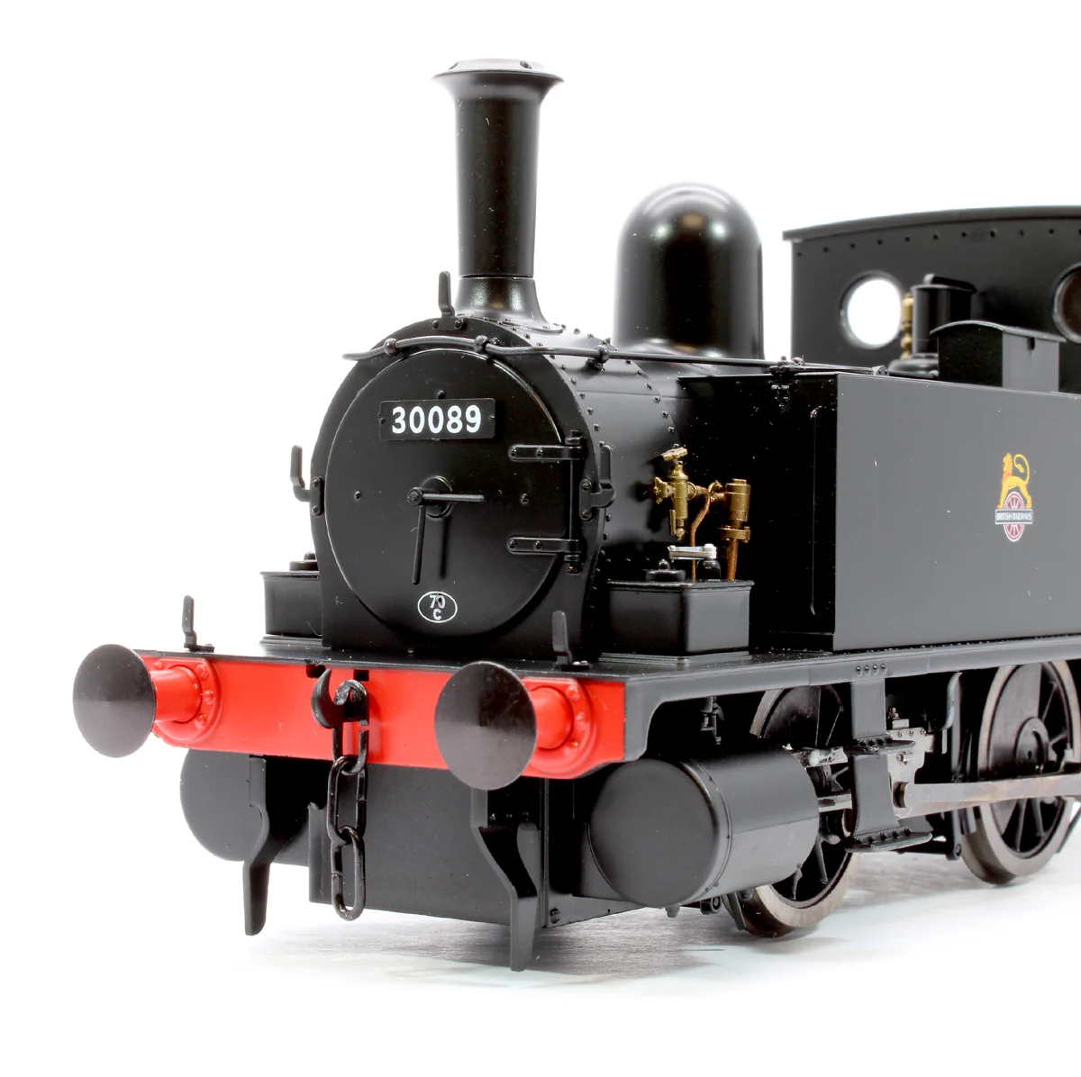 7S-018-004D B4 0-4-0T BR Early Crest 30089 - Steam Tank Locomotive - DCC Fitted - Image 6