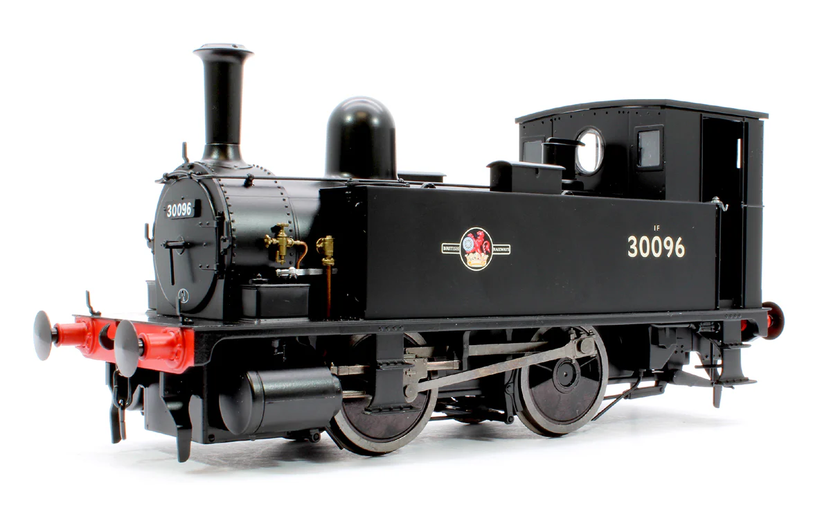 7S-018-005 B4 0-4-0T BR Late Crest 30096 - Steam Tank Locomotive