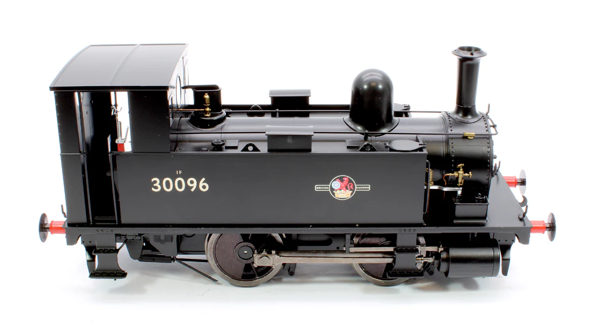 7S-018-005S B4 0-4-0T BR Late Crest 30096 - Steam Tank Locomotive - Sound Fitted - Image 9