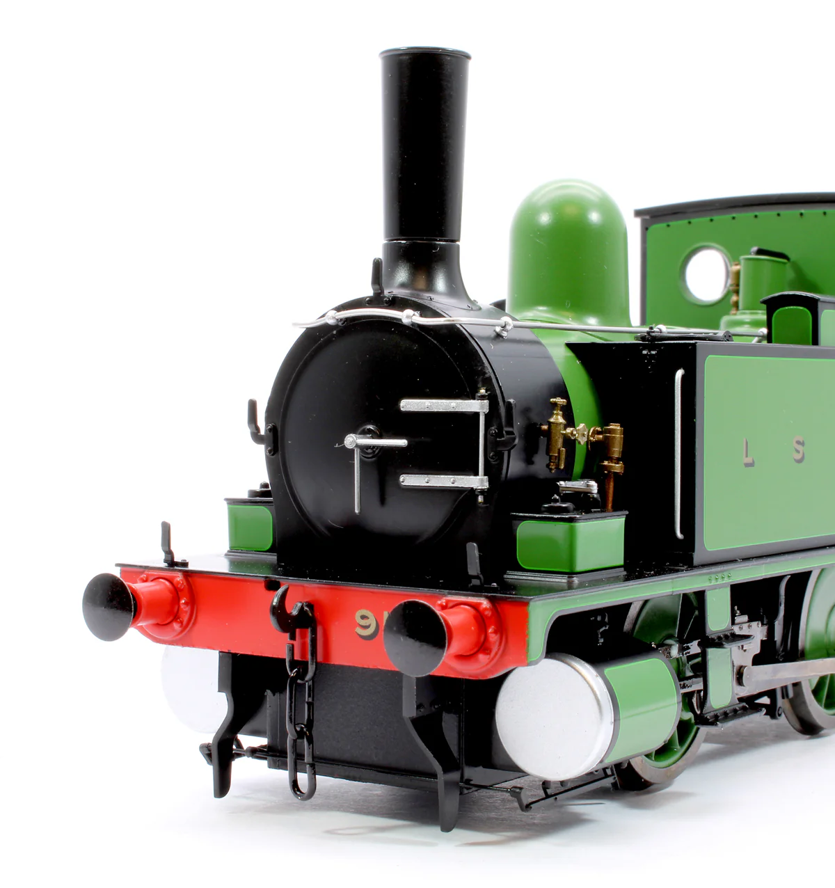 7S-018-006S L&SWR B4 0-4-0T Lined Green 91 - Steam Tank Locomotive - Sound Fitted - Image 6