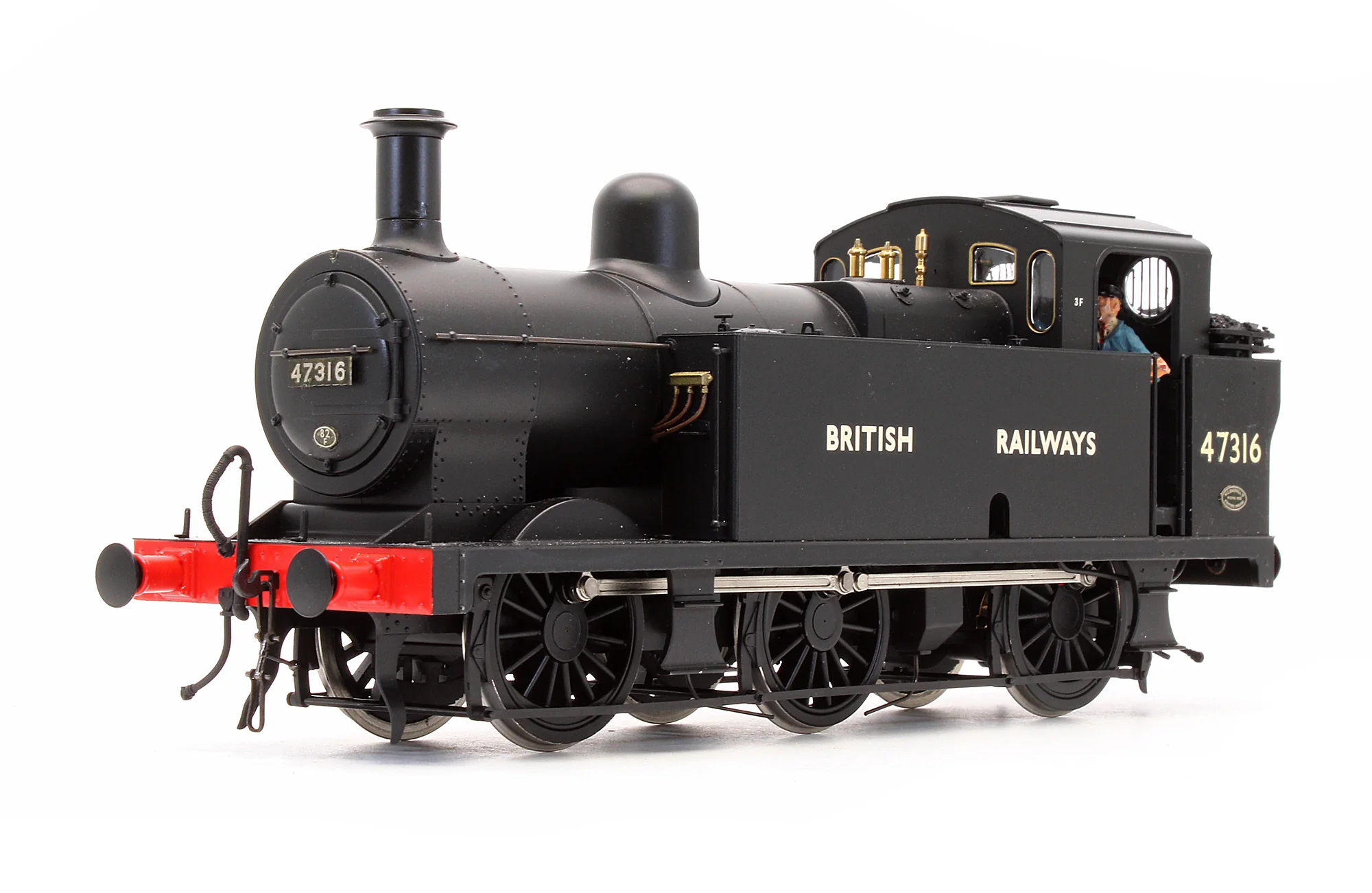 Pre-Owned Class 3F 'Jinty' 0-6-0T In BR Black With 'BRITISH RAILWAYS' No.47316 Steam Locomotive