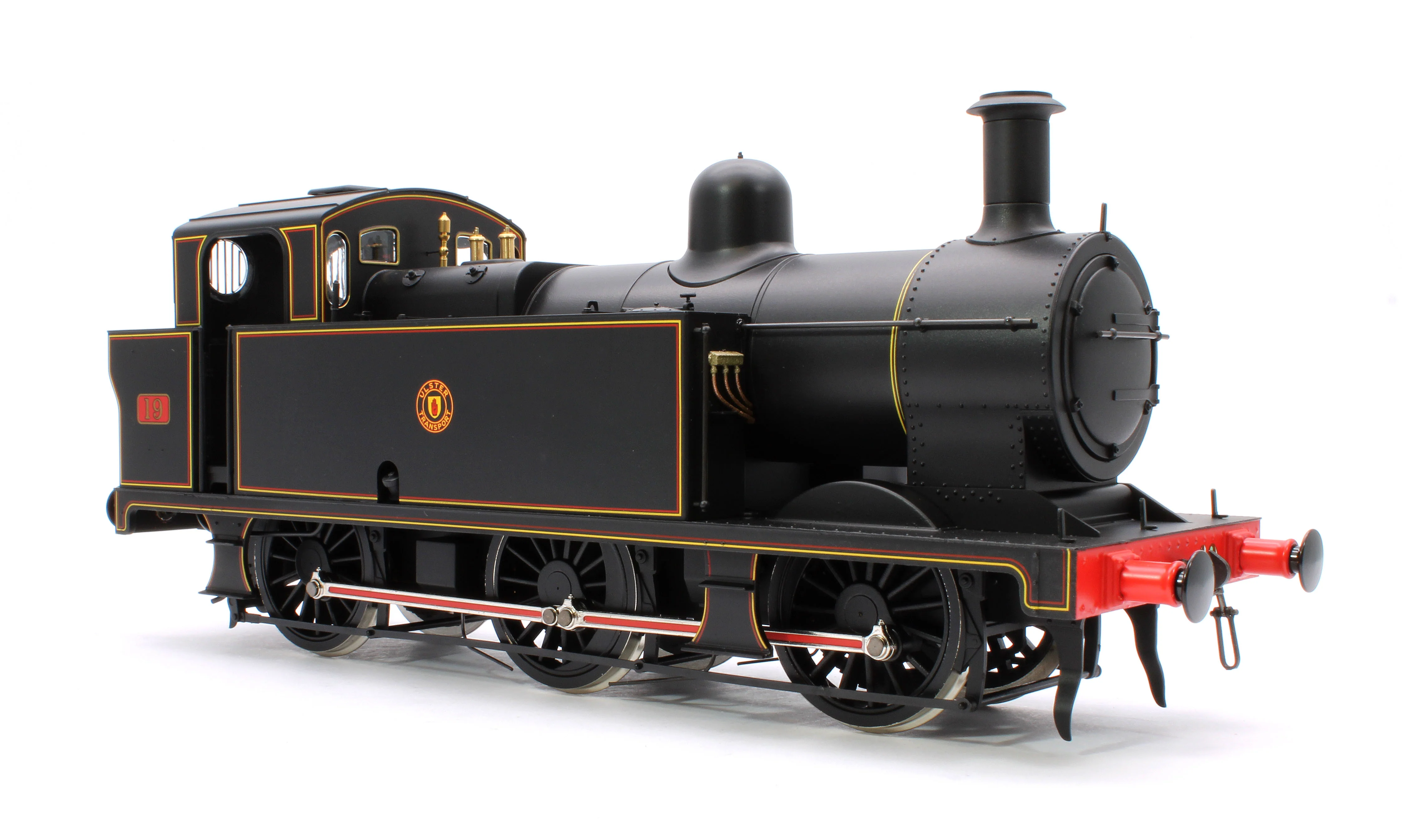 7S-026-008D Class 3F Jinty NCC Black 0-6-0 Tank Locomotive No.19 - DCC Fitted - Image 4