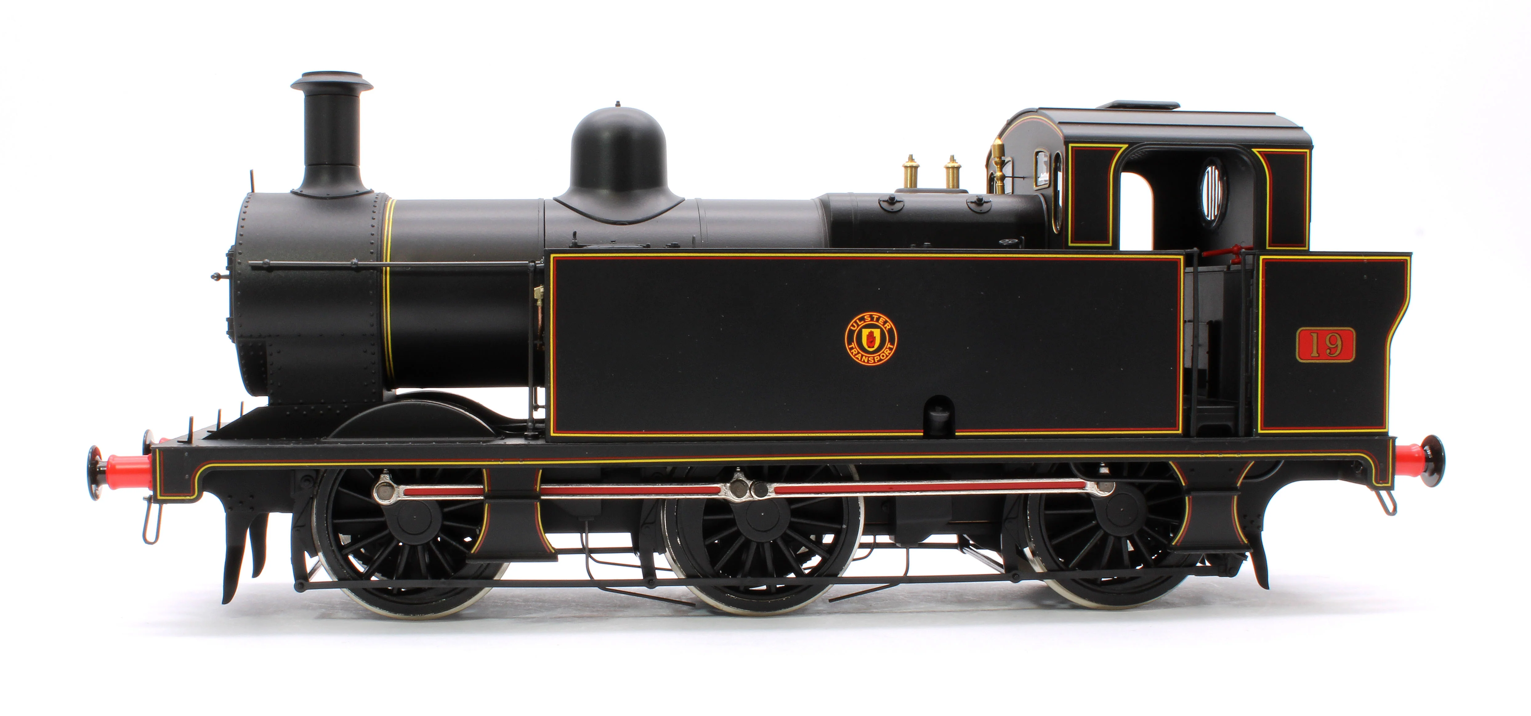 7S-026-008D Class 3F Jinty NCC Black 0-6-0 Tank Locomotive No.19 - DCC Fitted - Image 5
