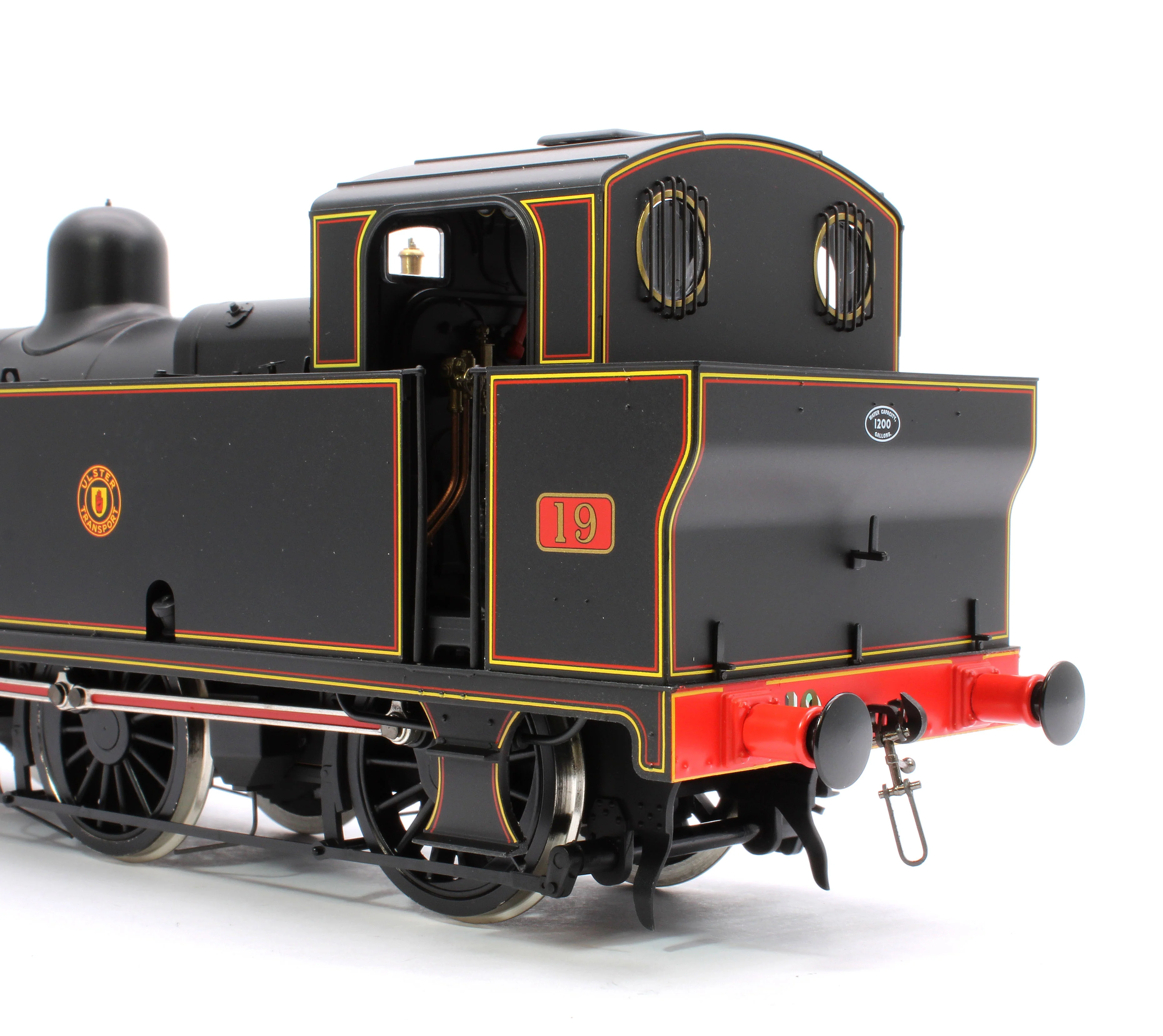 7S-026-008D Class 3F Jinty NCC Black 0-6-0 Tank Locomotive No.19 - DCC Fitted - Image 8