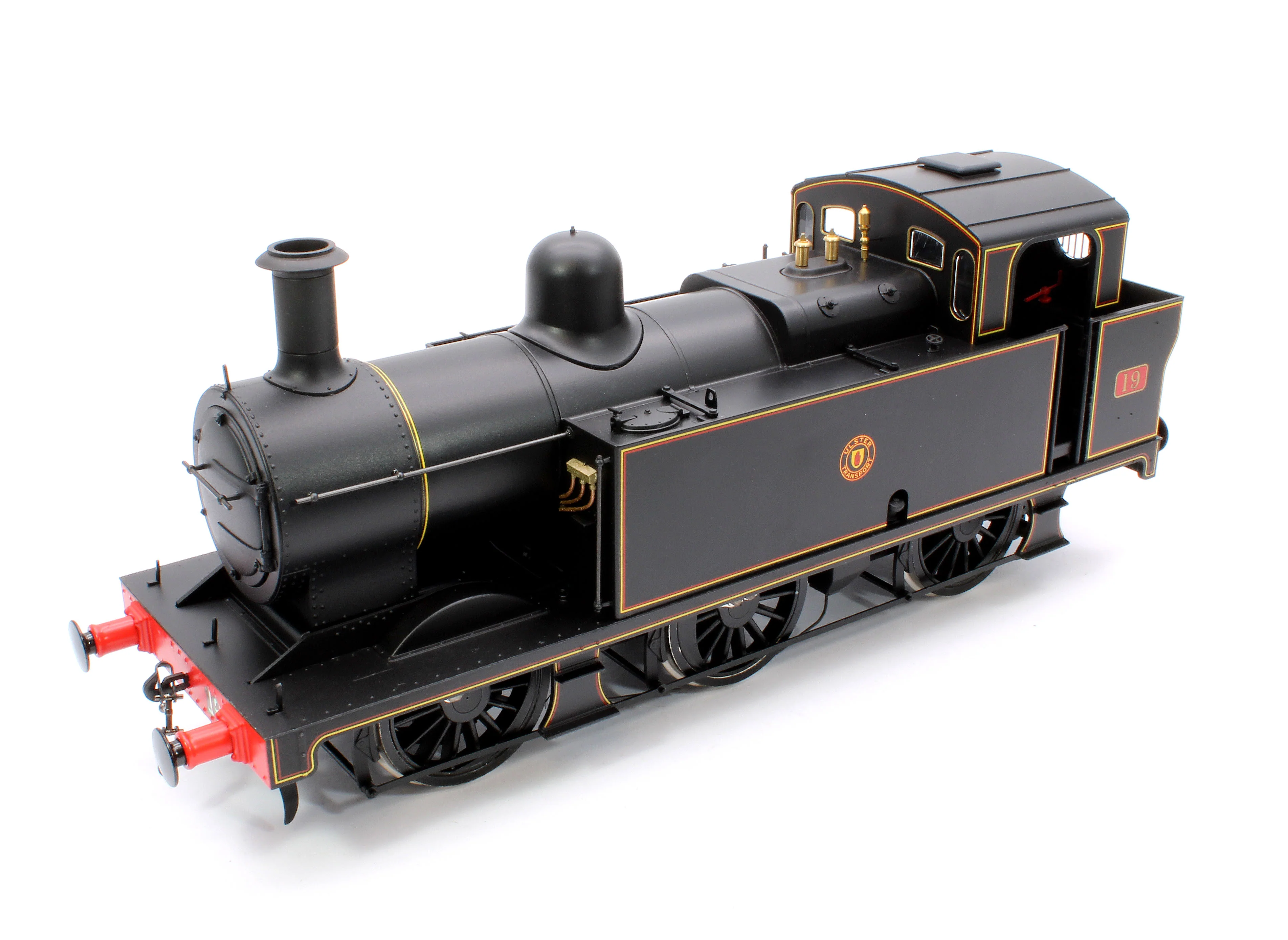7S-026-008D Class 3F Jinty NCC Black 0-6-0 Tank Locomotive No.19 - DCC Fitted - Image 9