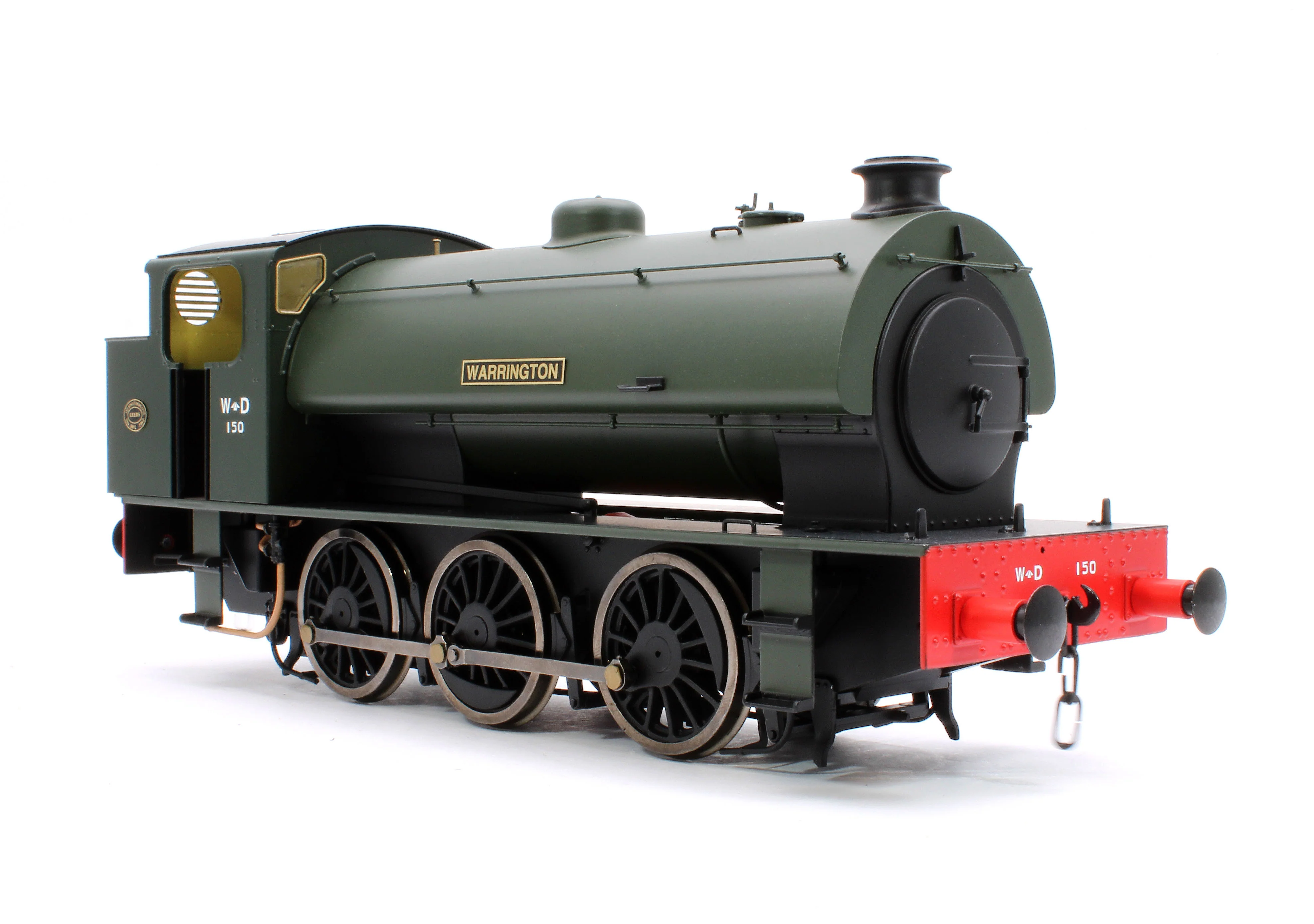 7S-094-RAILS1D J94 Austerity 'Warrington' WD150 War Department Green 0-6-0 Tank Locomotive - DCC Fitted - Image 4
