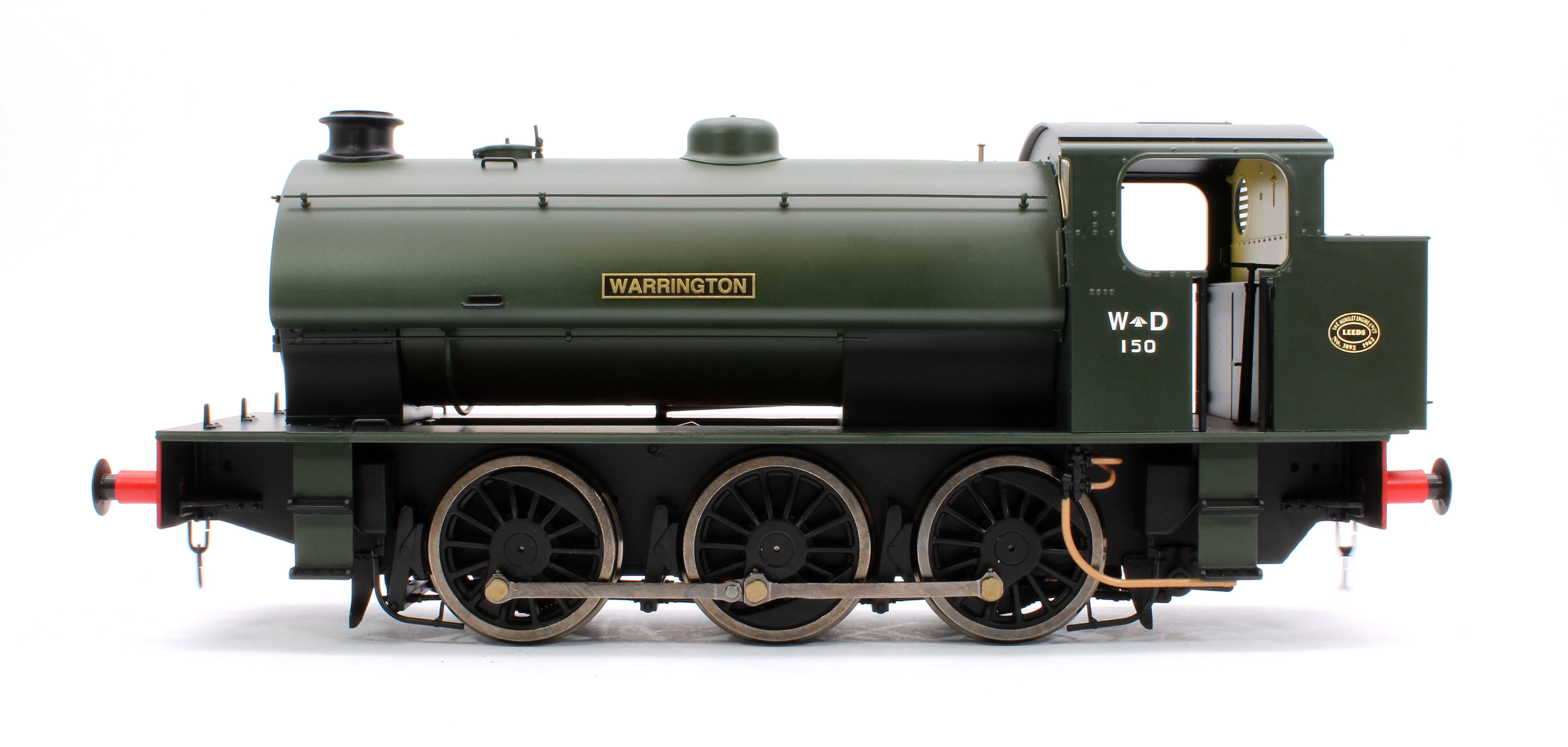 7S-094-RAILS1D J94 Austerity 'Warrington' WD150 War Department Green 0-6-0 Tank Locomotive - DCC Fitted - Image 5